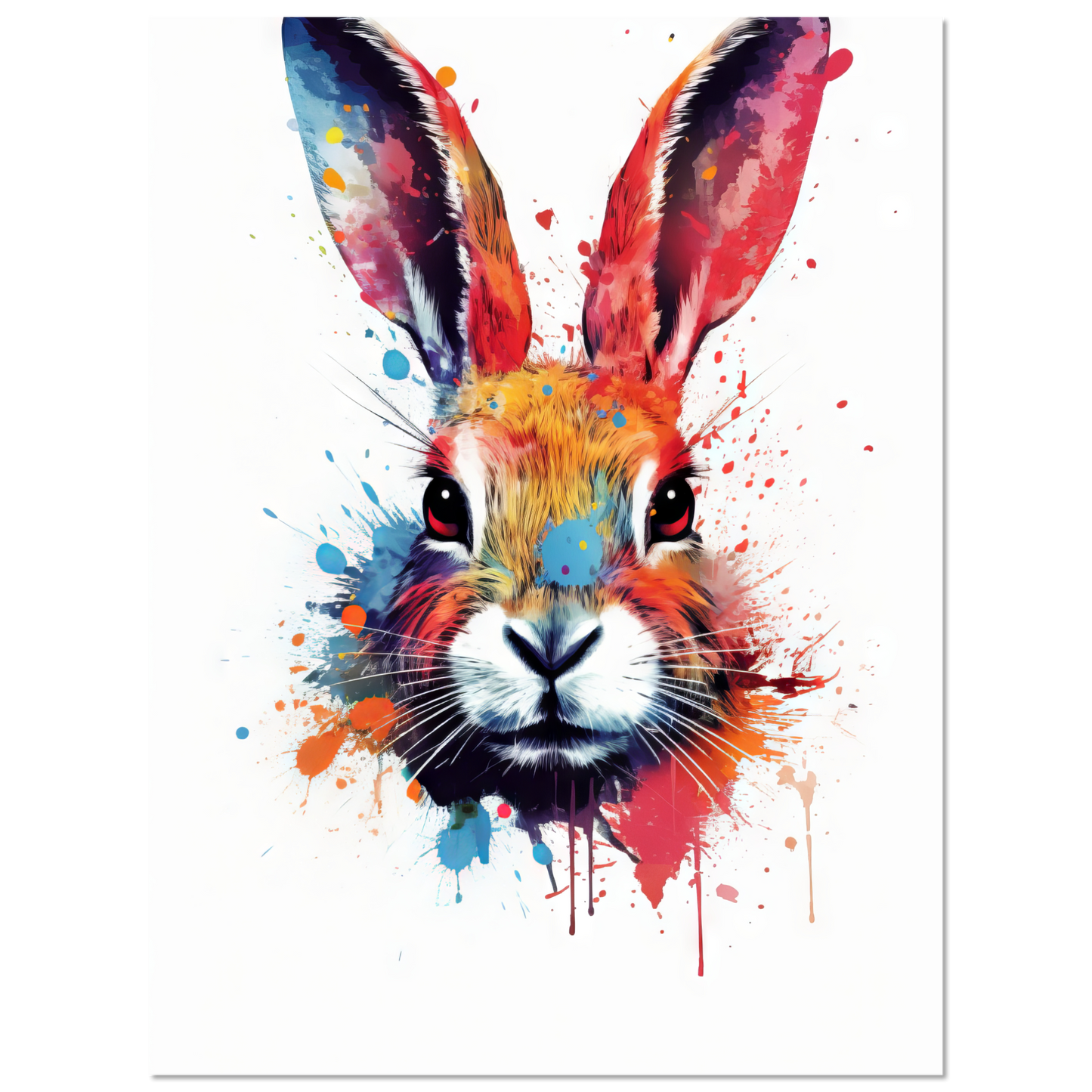 Bunny / Rabbit Pop Art (RABBIT05)