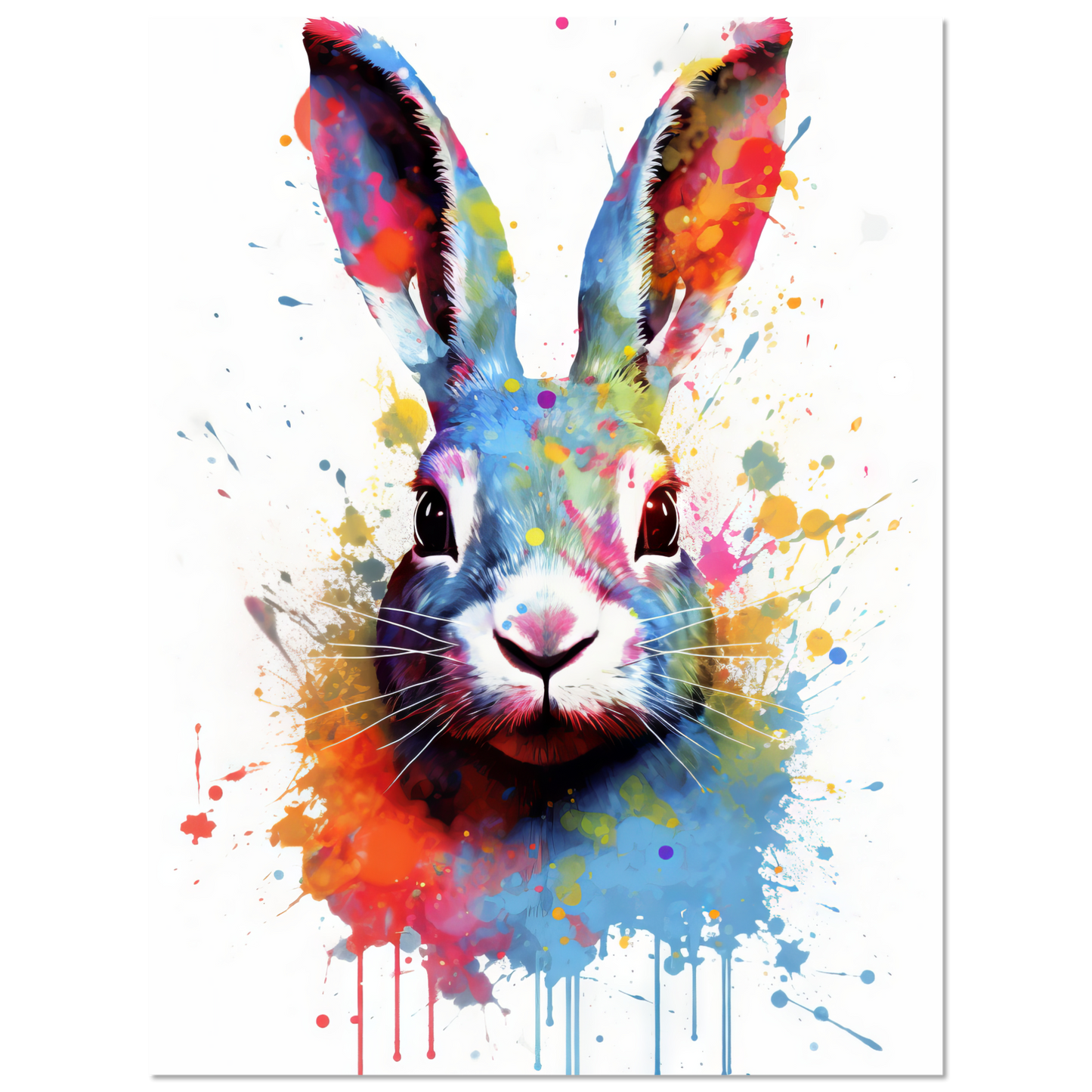 Bunny / Rabbit Pop Art (RABBIT06)
