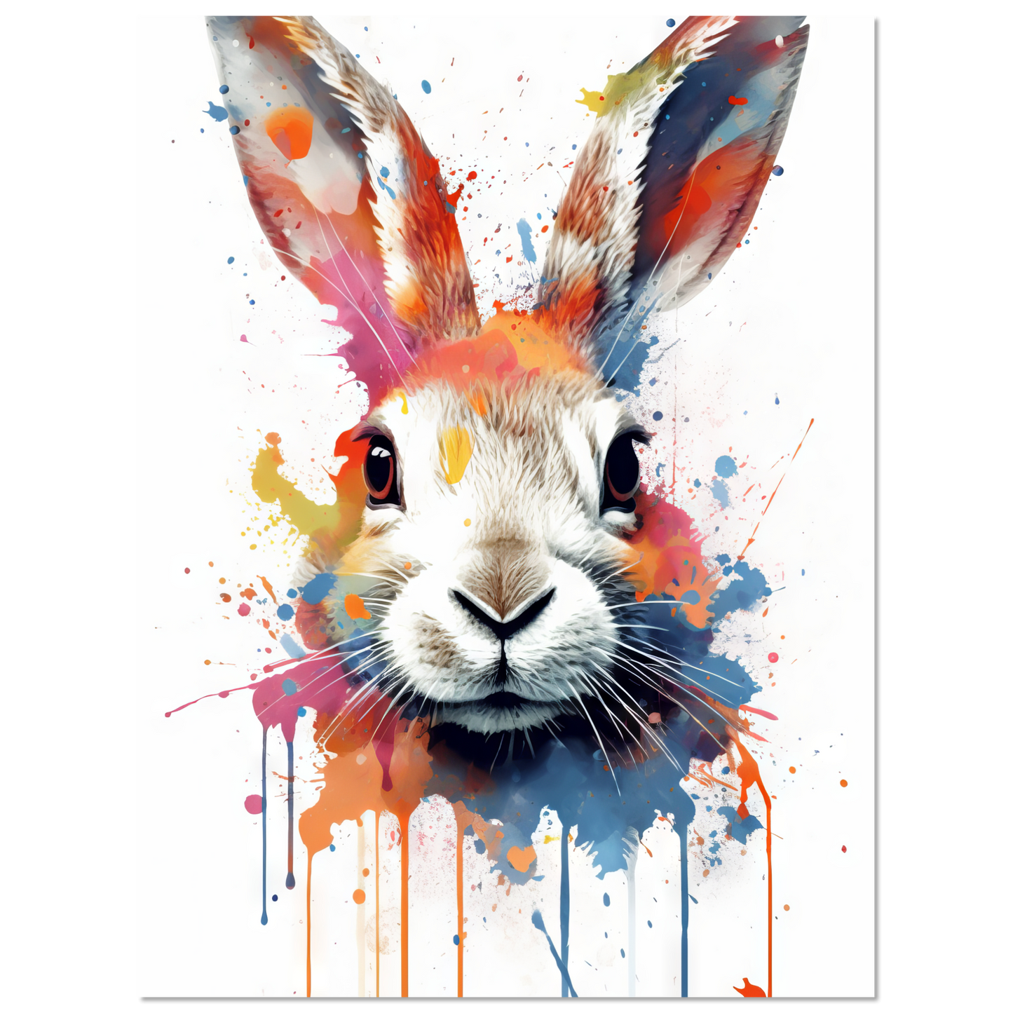 Bunny / Rabbit Pop Art (RABBIT07)