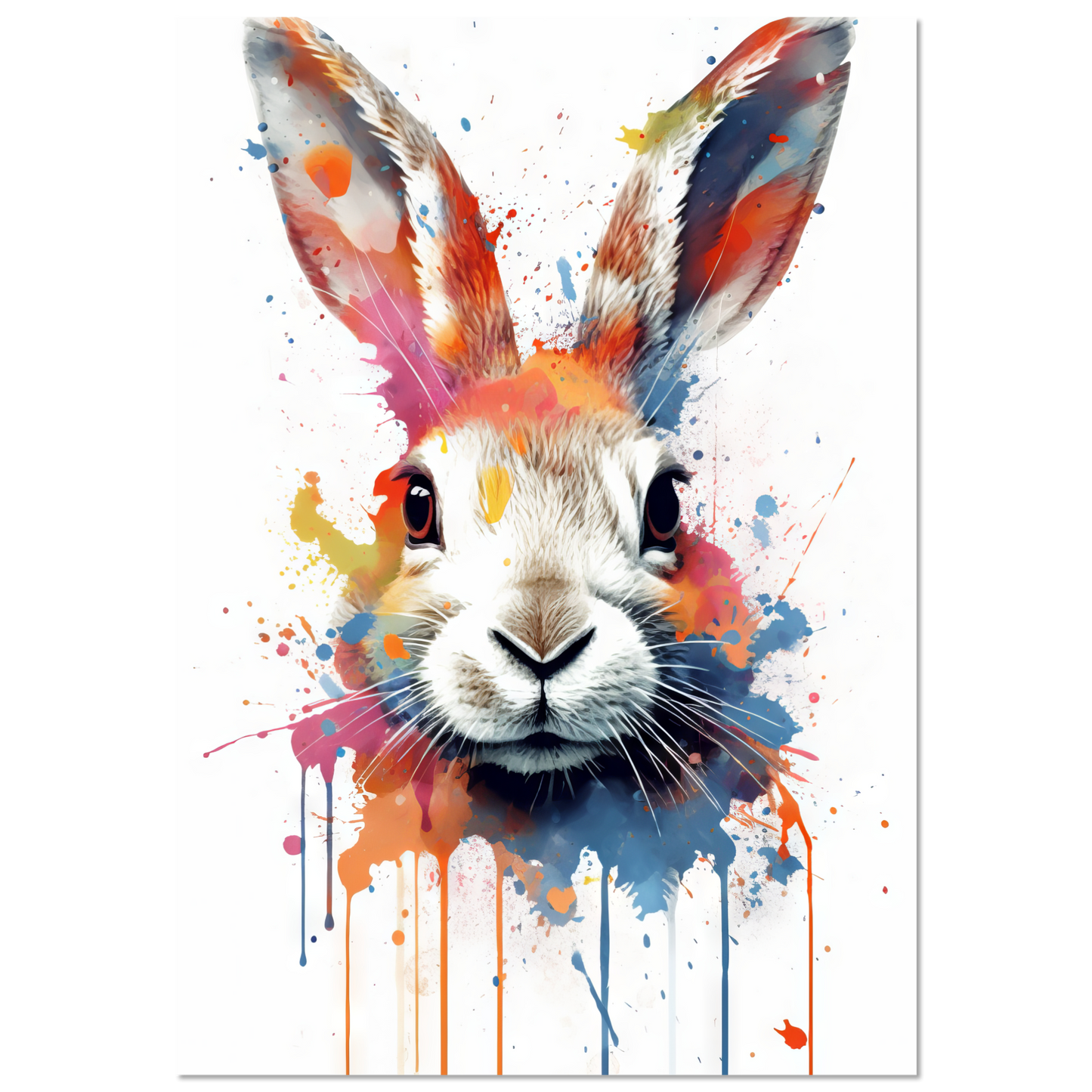 Bunny / Rabbit Pop Art (RABBIT07)