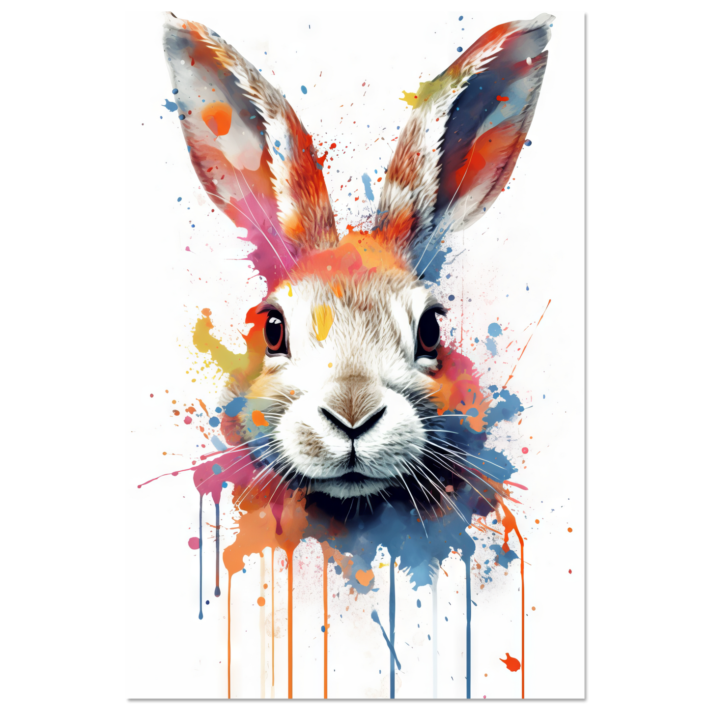Bunny / Rabbit Pop Art (RABBIT07)