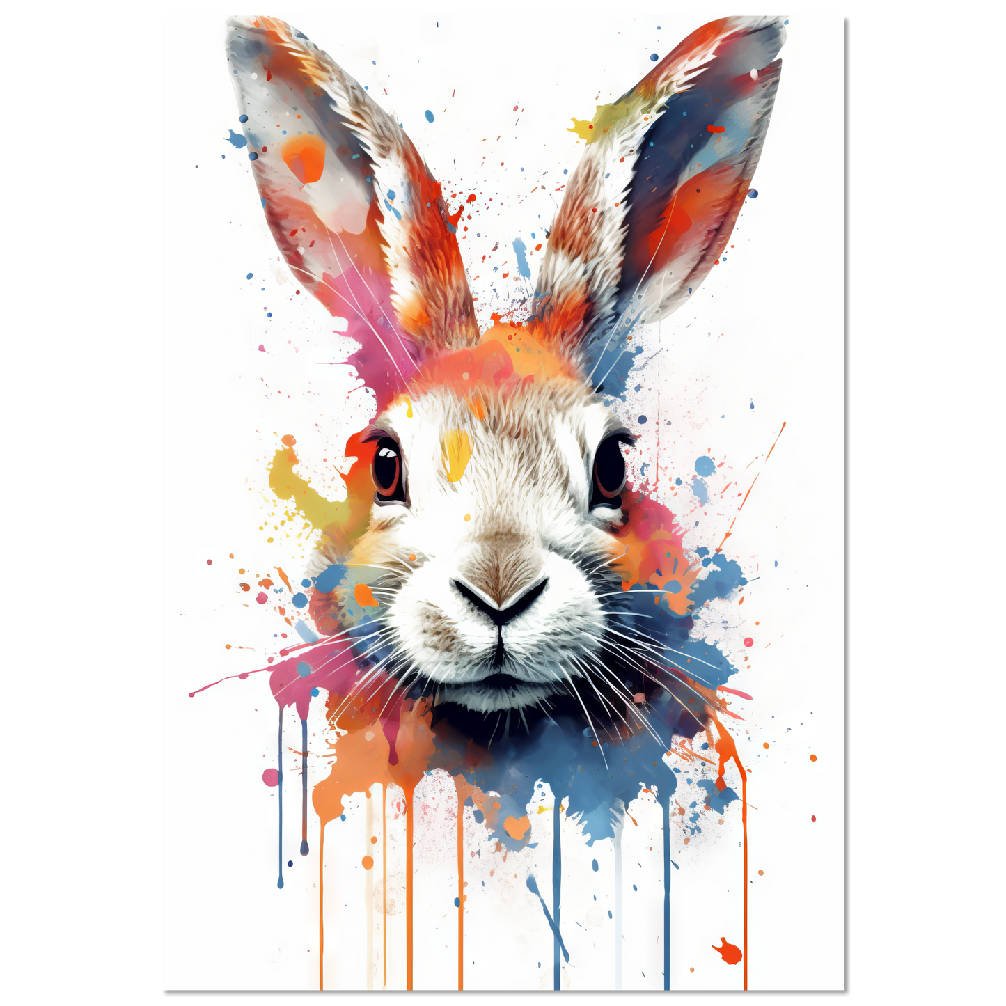 Bunny / Rabbit Pop Art (RABBIT07)