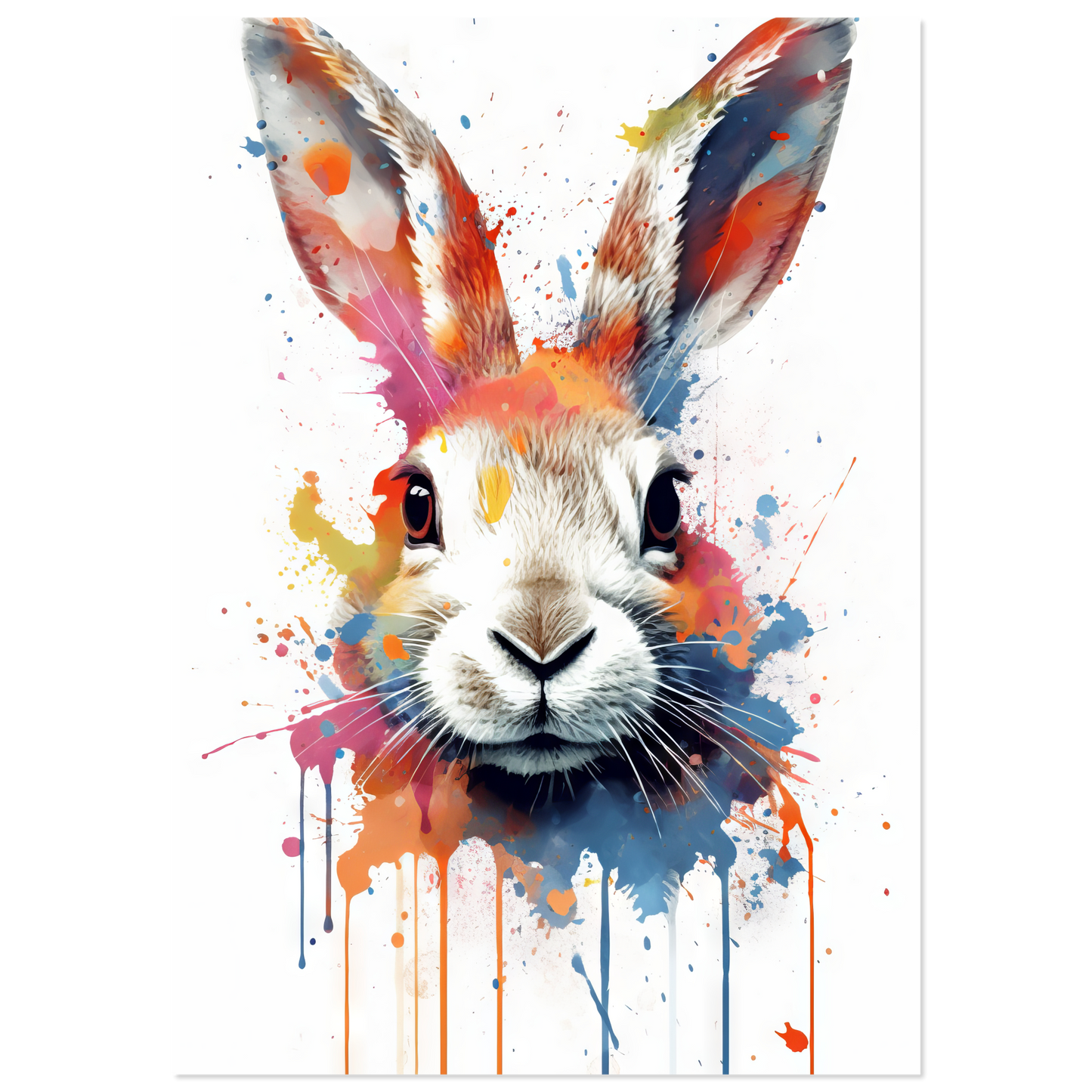 Bunny / Rabbit Pop Art (RABBIT07)