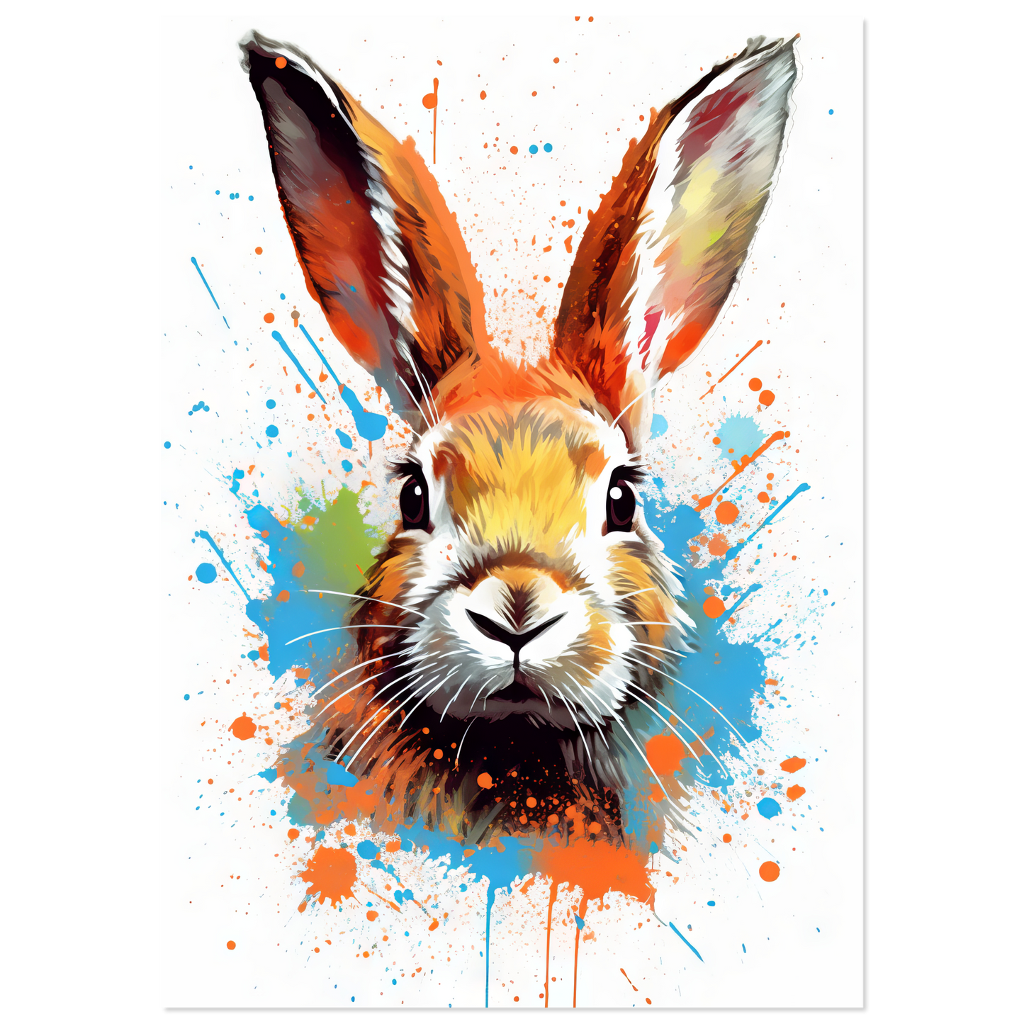 Bunny / Rabbit Pop Art (RABBIT08)