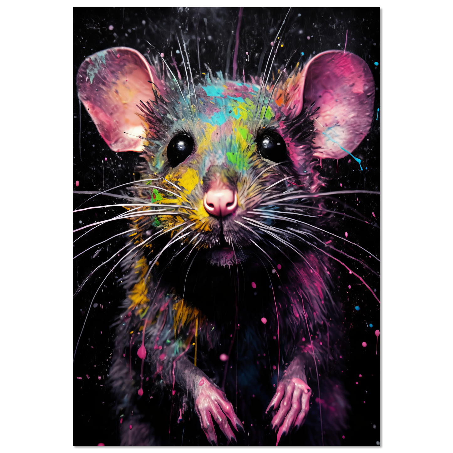 Rat pop art (RAT01)