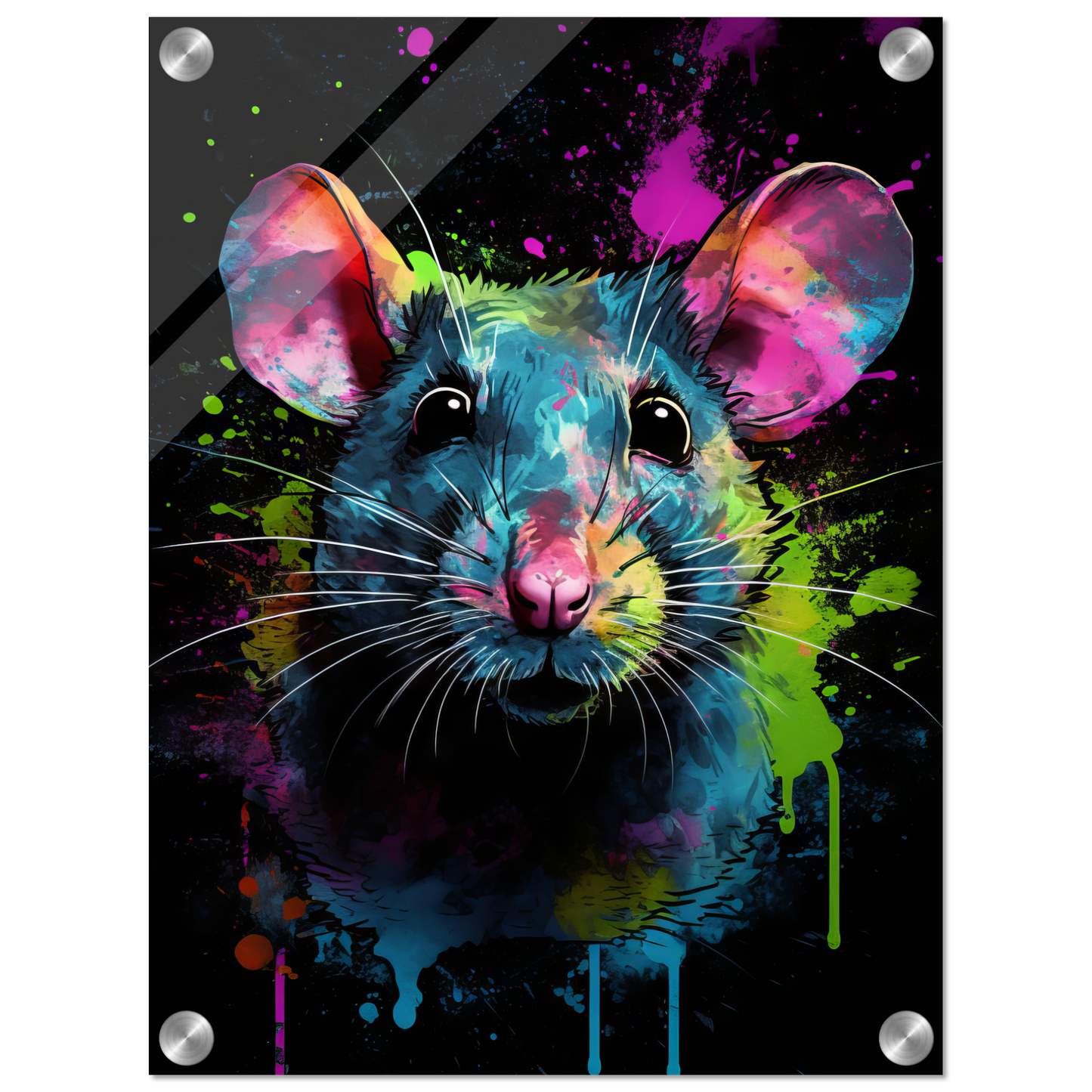 Ratte Pop-Art (RAT02)