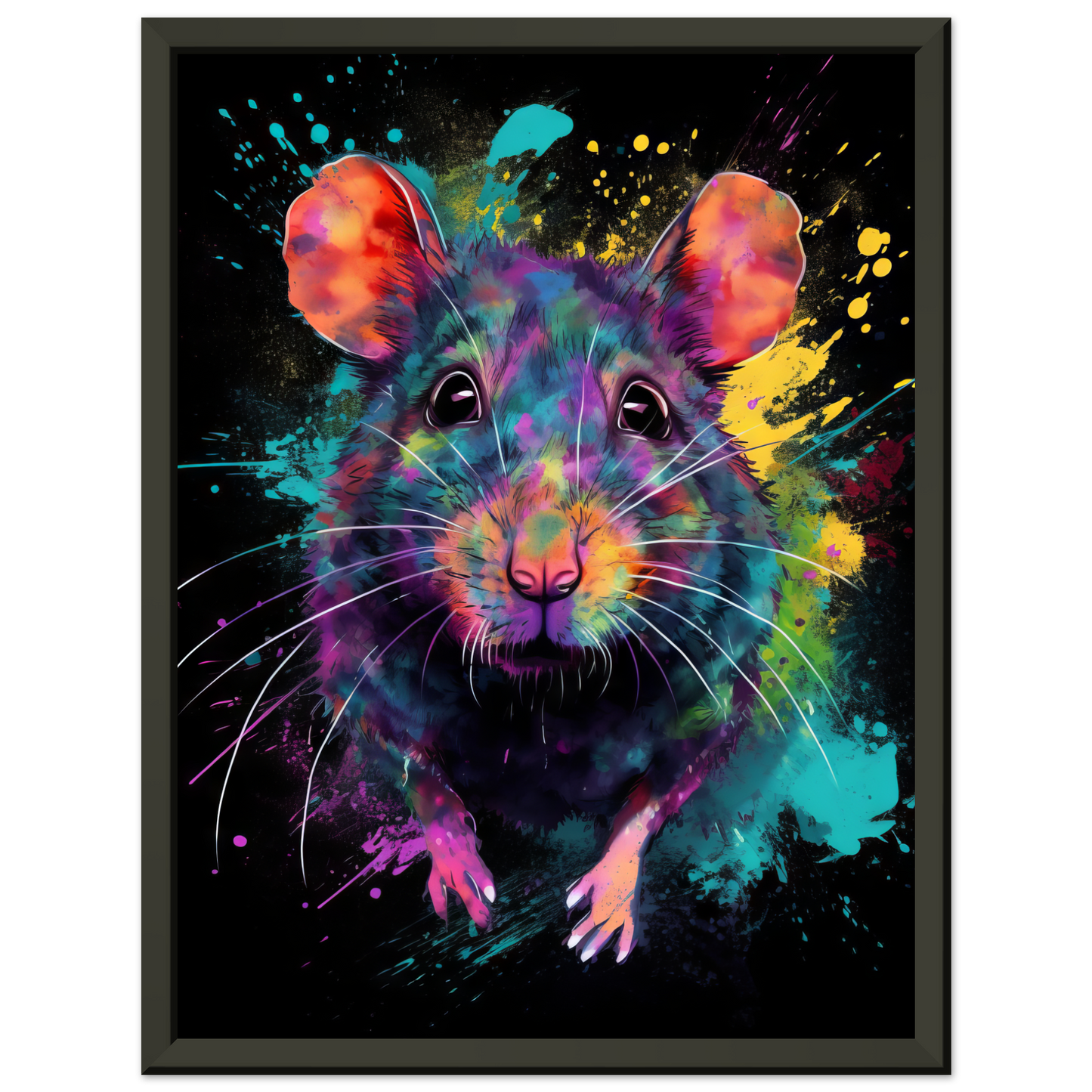 Rat pop art (RAT04)