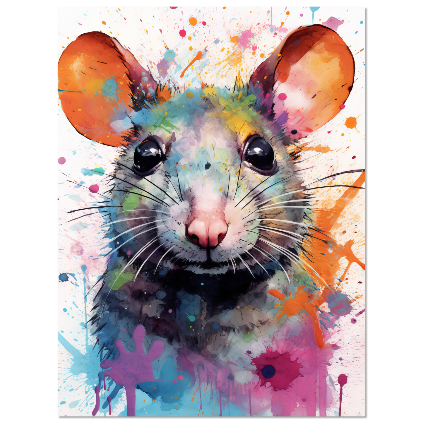 Rat pop art (RAT07)