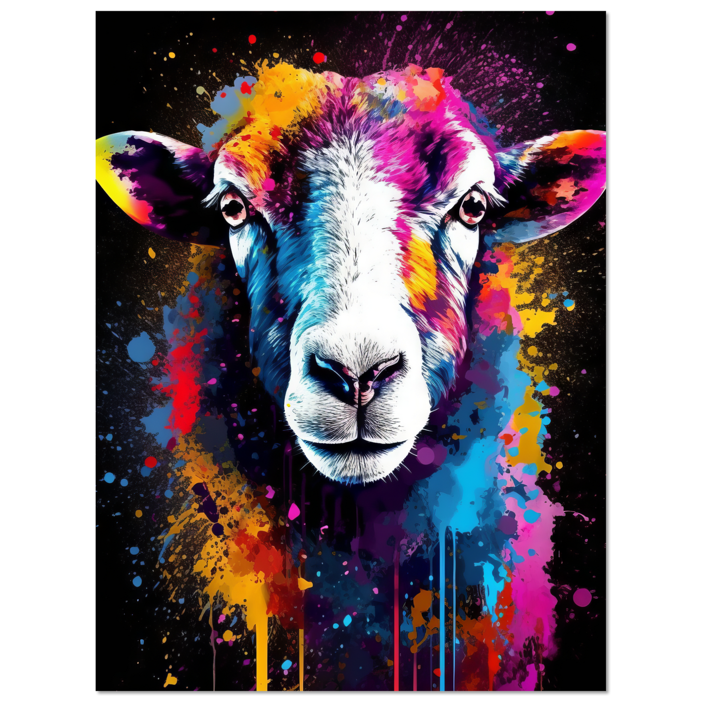 Schaf Pop-Art (SHEEP02)