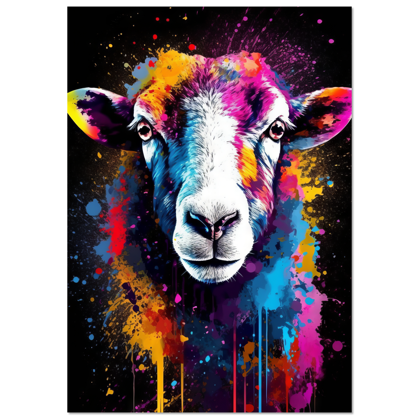 Schaf Pop-Art (SHEEP02)