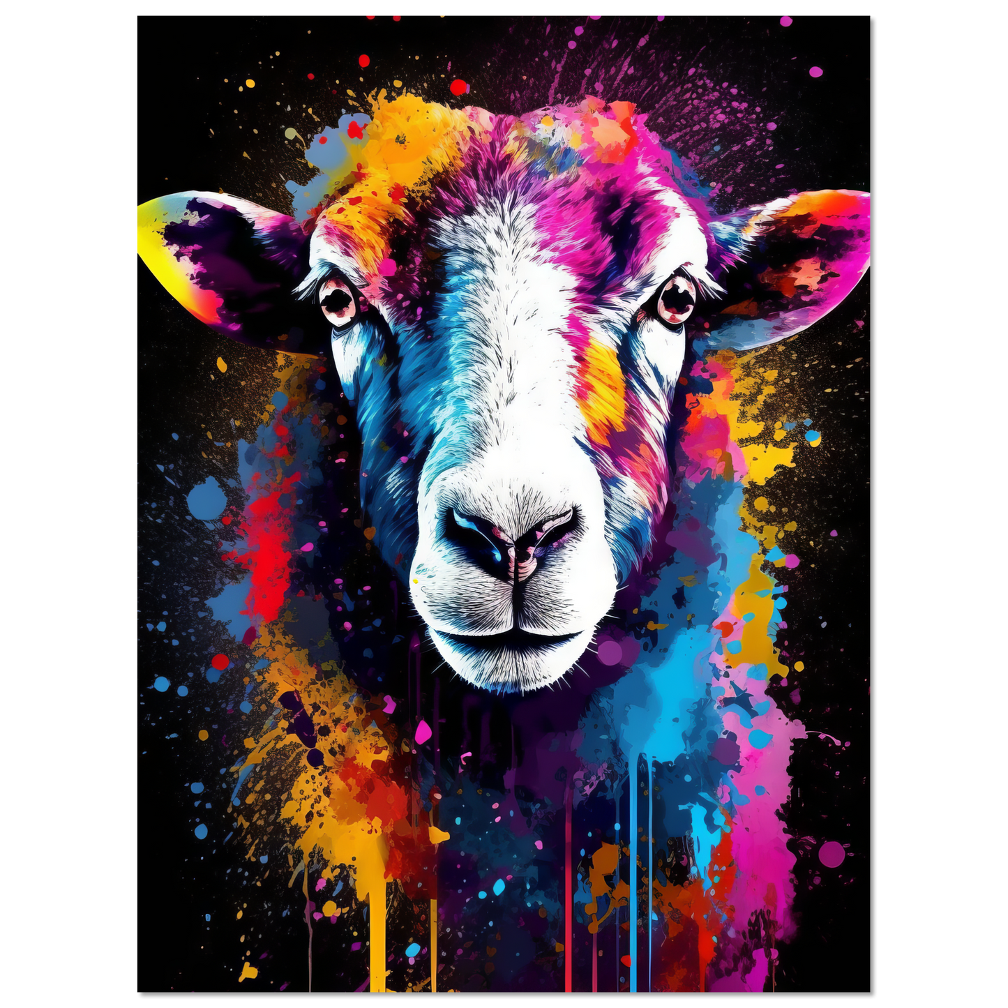 Schaf Pop-Art (SHEEP02)
