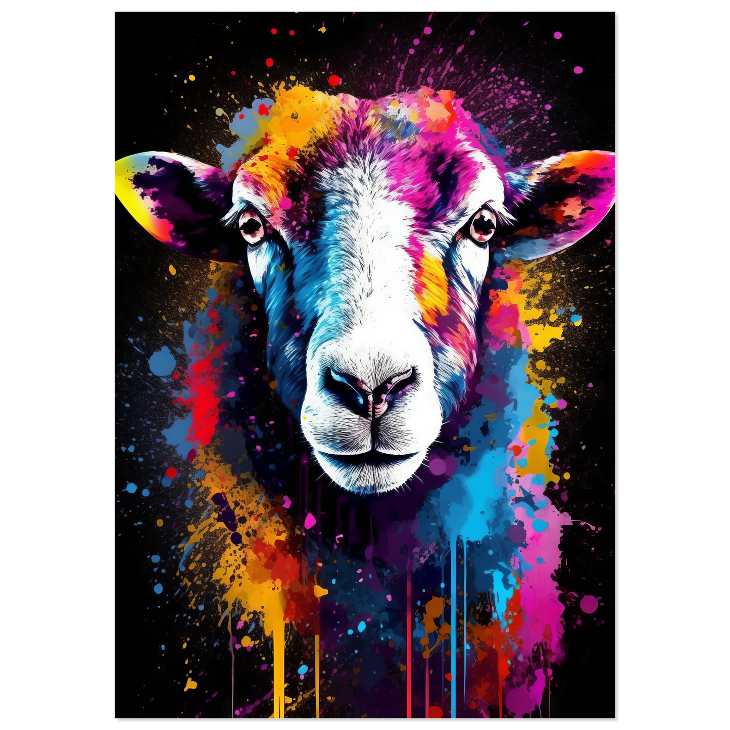 Schaf Pop-Art (SHEEP02)