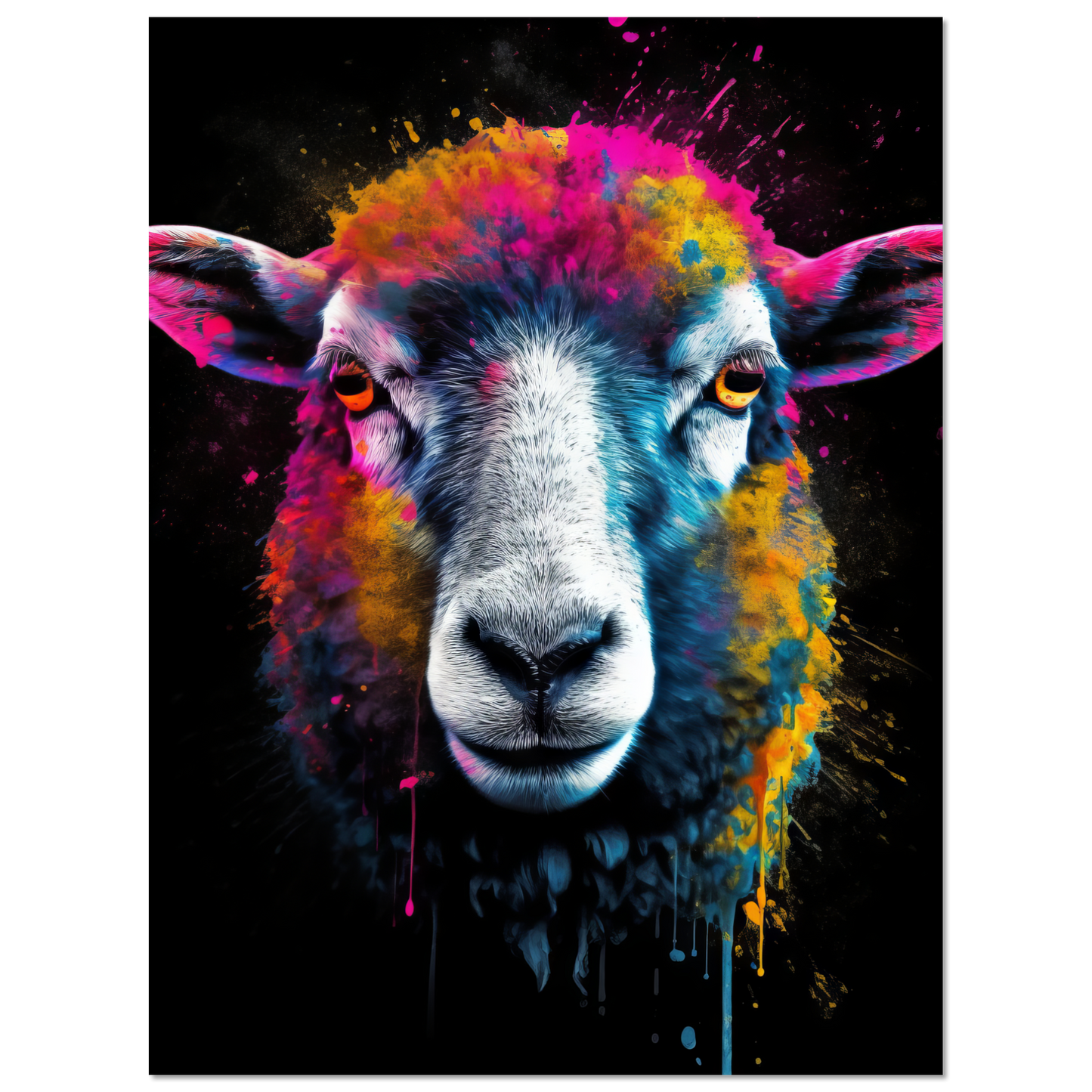 Schaf Pop-Art (SHEEP04)