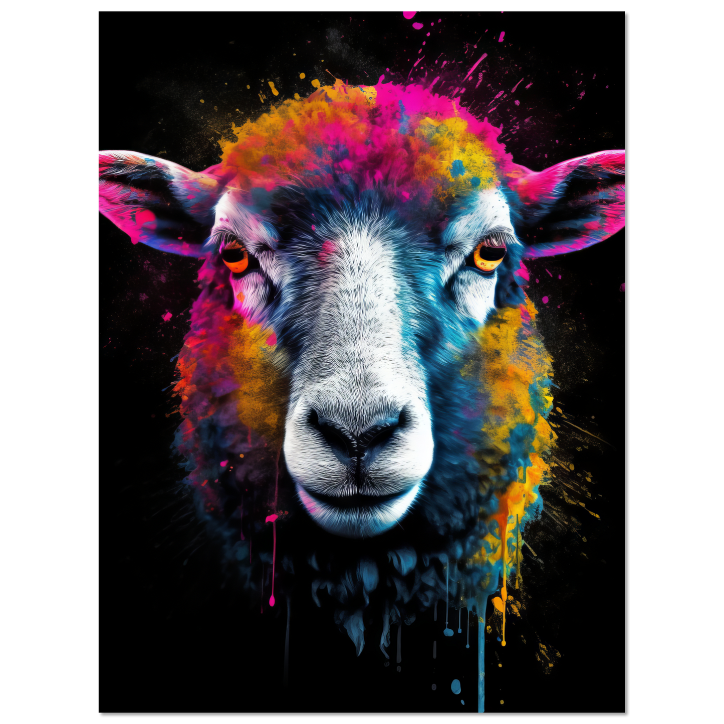 Schaf Pop-Art (SHEEP04)
