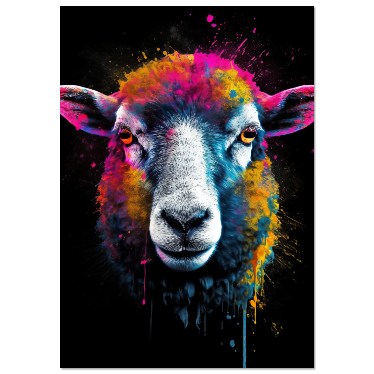 Schaf Pop-Art (SHEEP04)