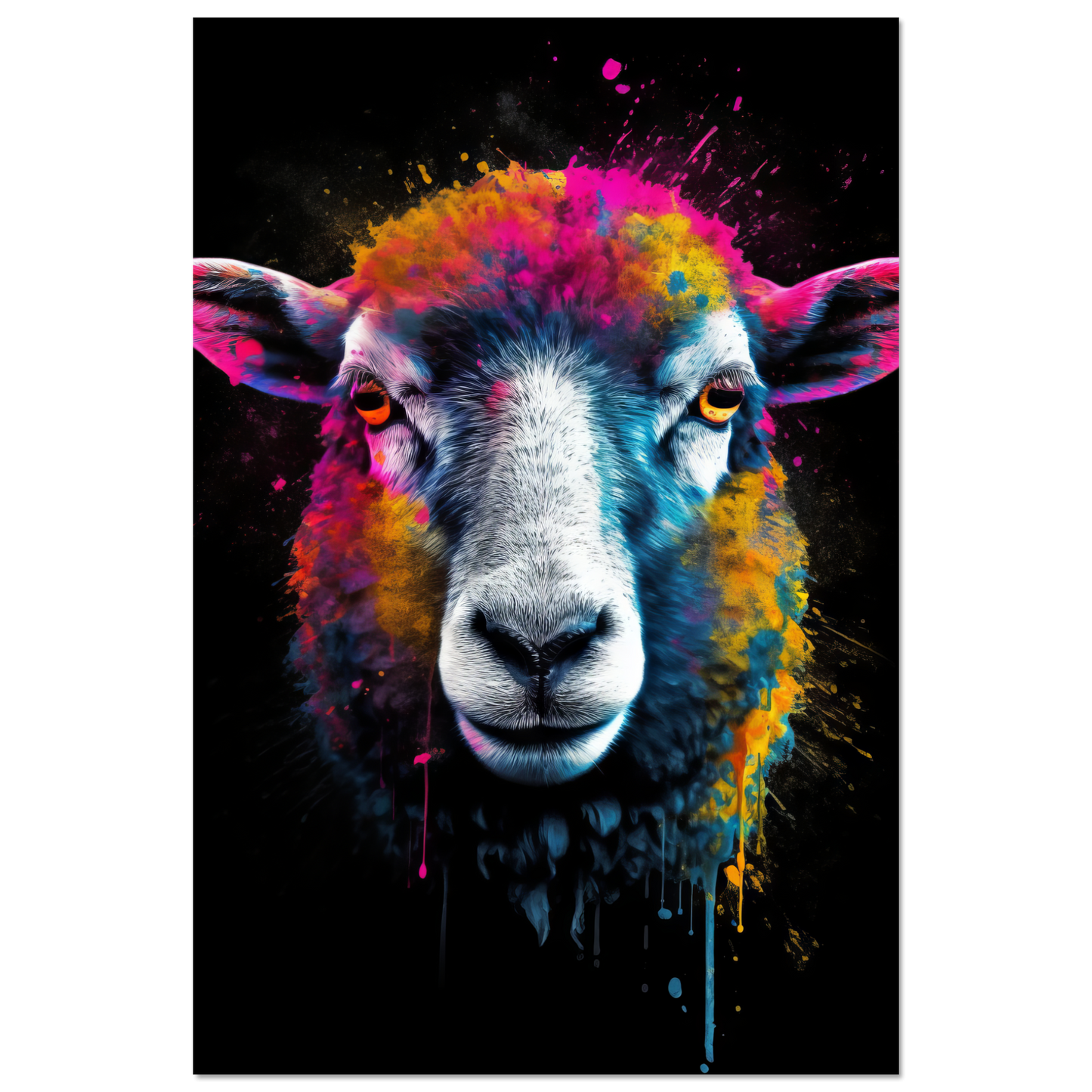 Schaf Pop-Art (SHEEP04)