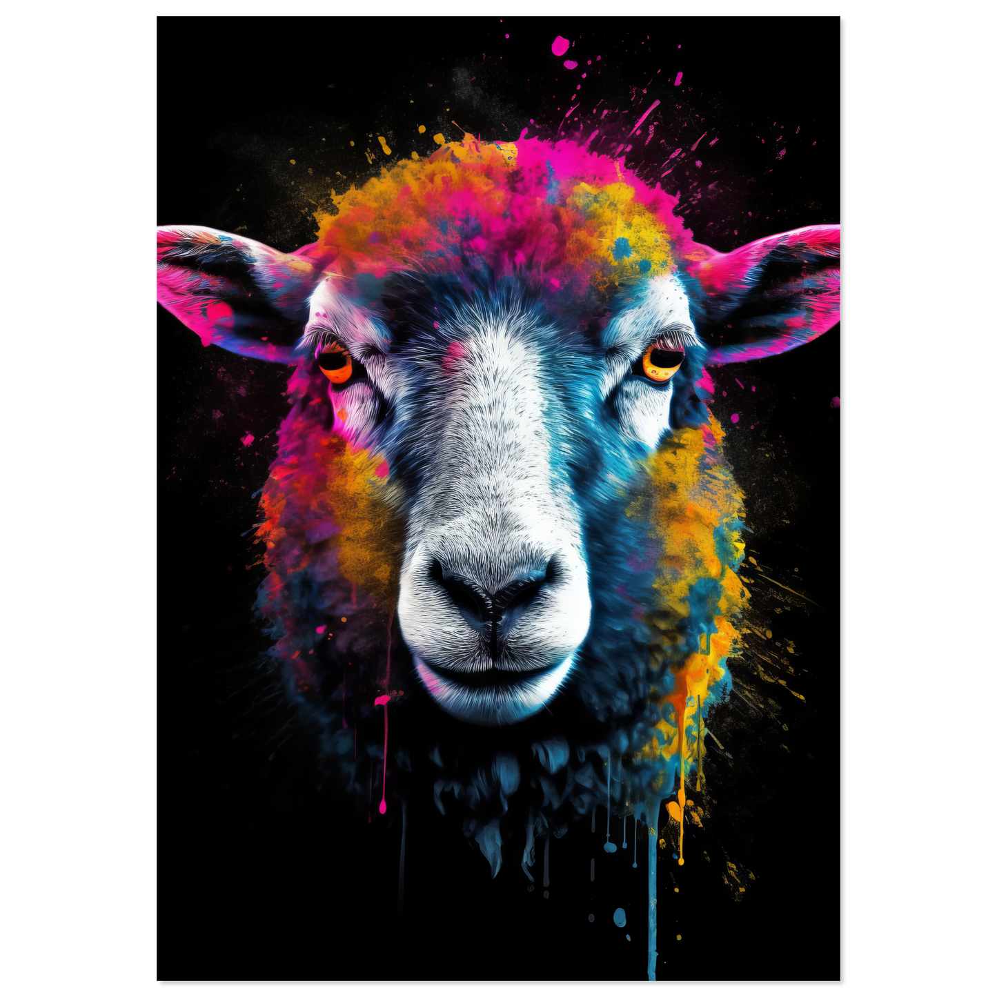 Schaf Pop-Art (SHEEP04)