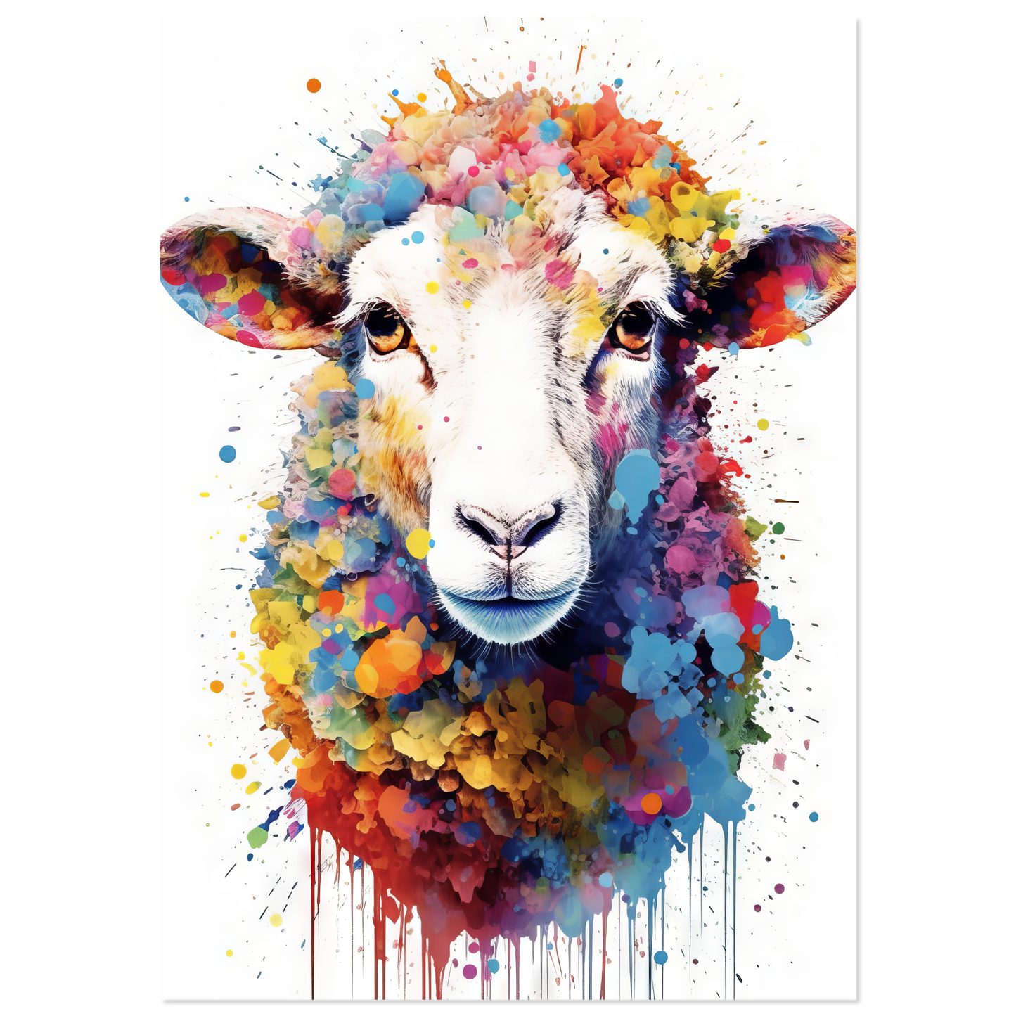 Schaf Pop-Art (SHEEP05)