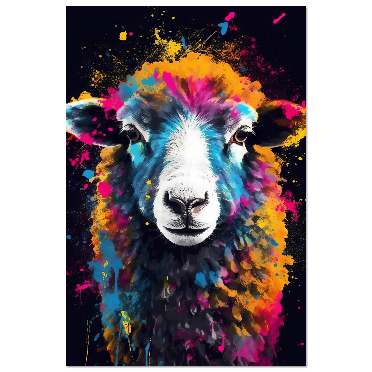 Schaf Pop-Art (SHEEP12)