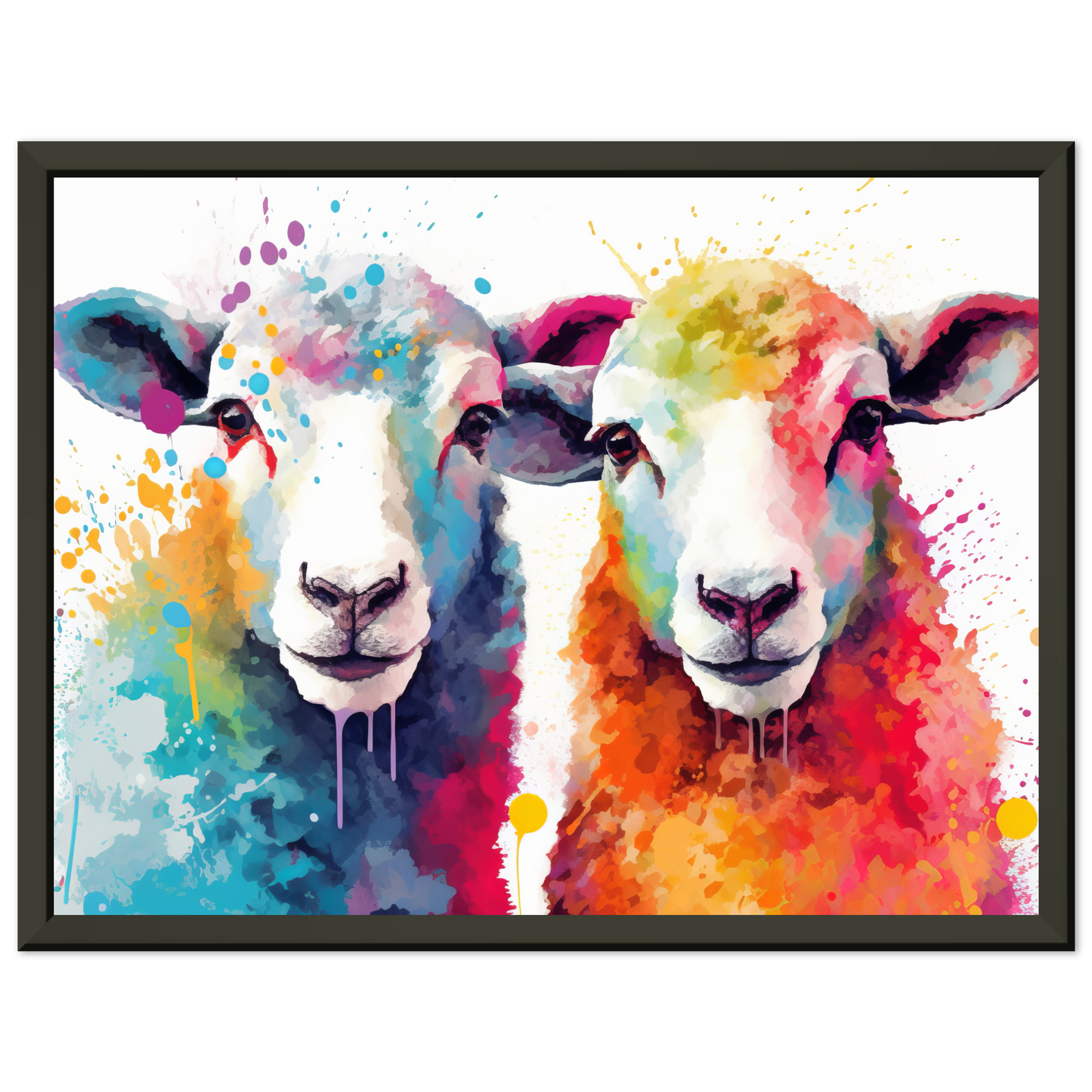 Schafe Schaf Pop-Art (SHEEP21)