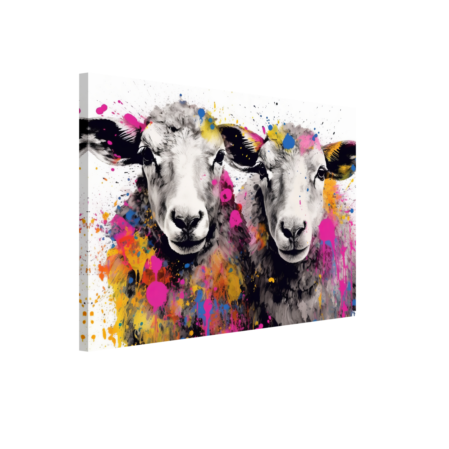 Schafe Schaf Pop-Art (SHEEP22)