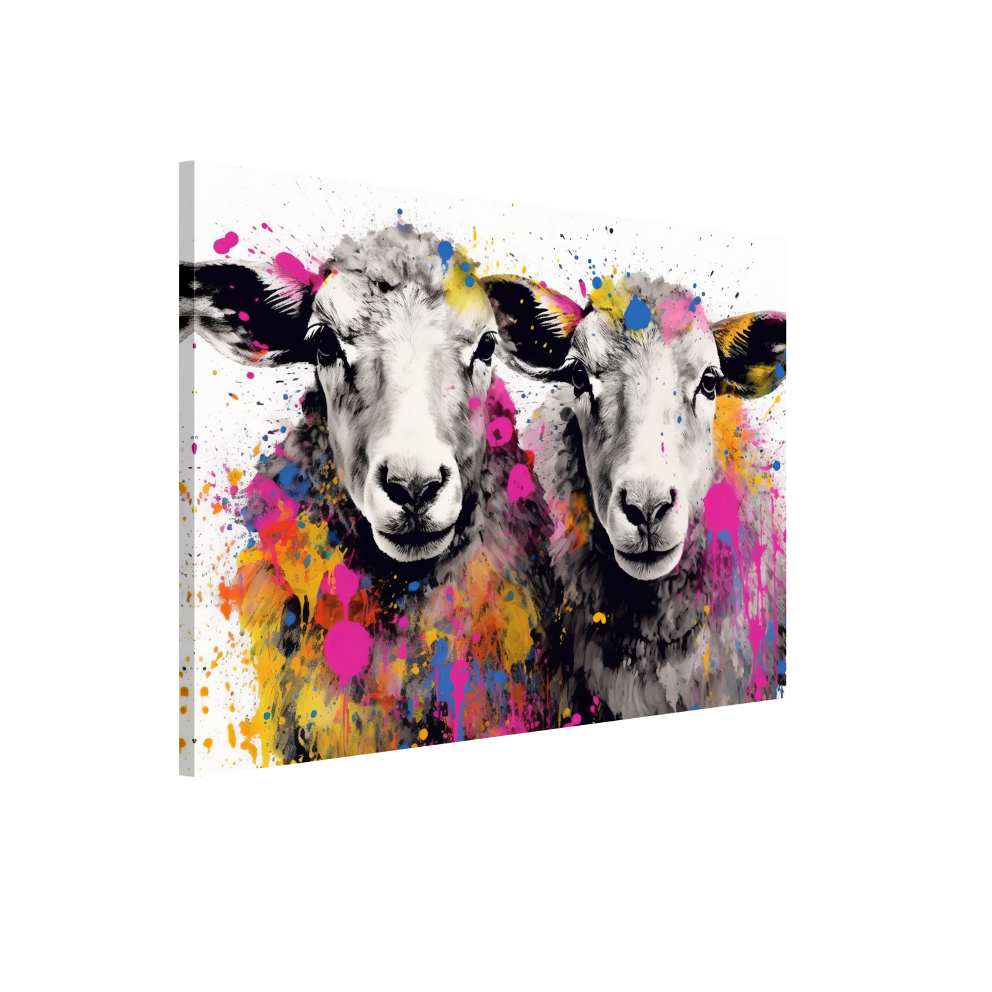 Schafe Schaf Pop-Art (SHEEP22)