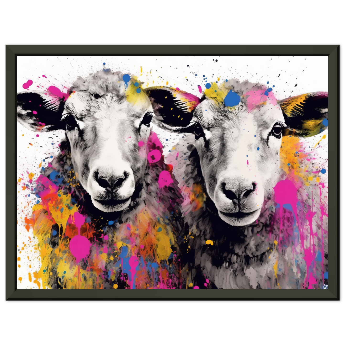 Schafe Schaf Pop-Art (SHEEP22)