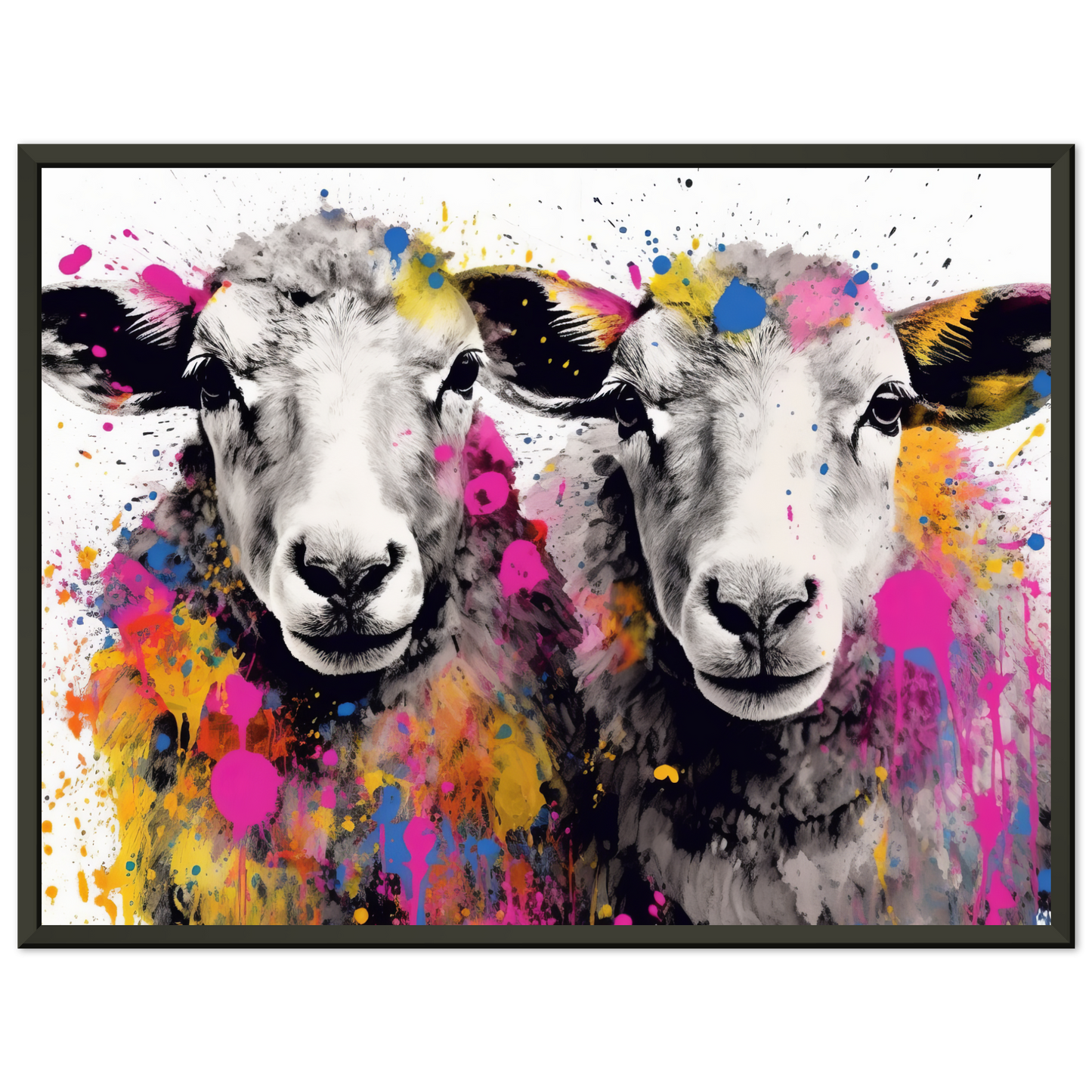 Schafe Schaf Pop-Art (SHEEP22)