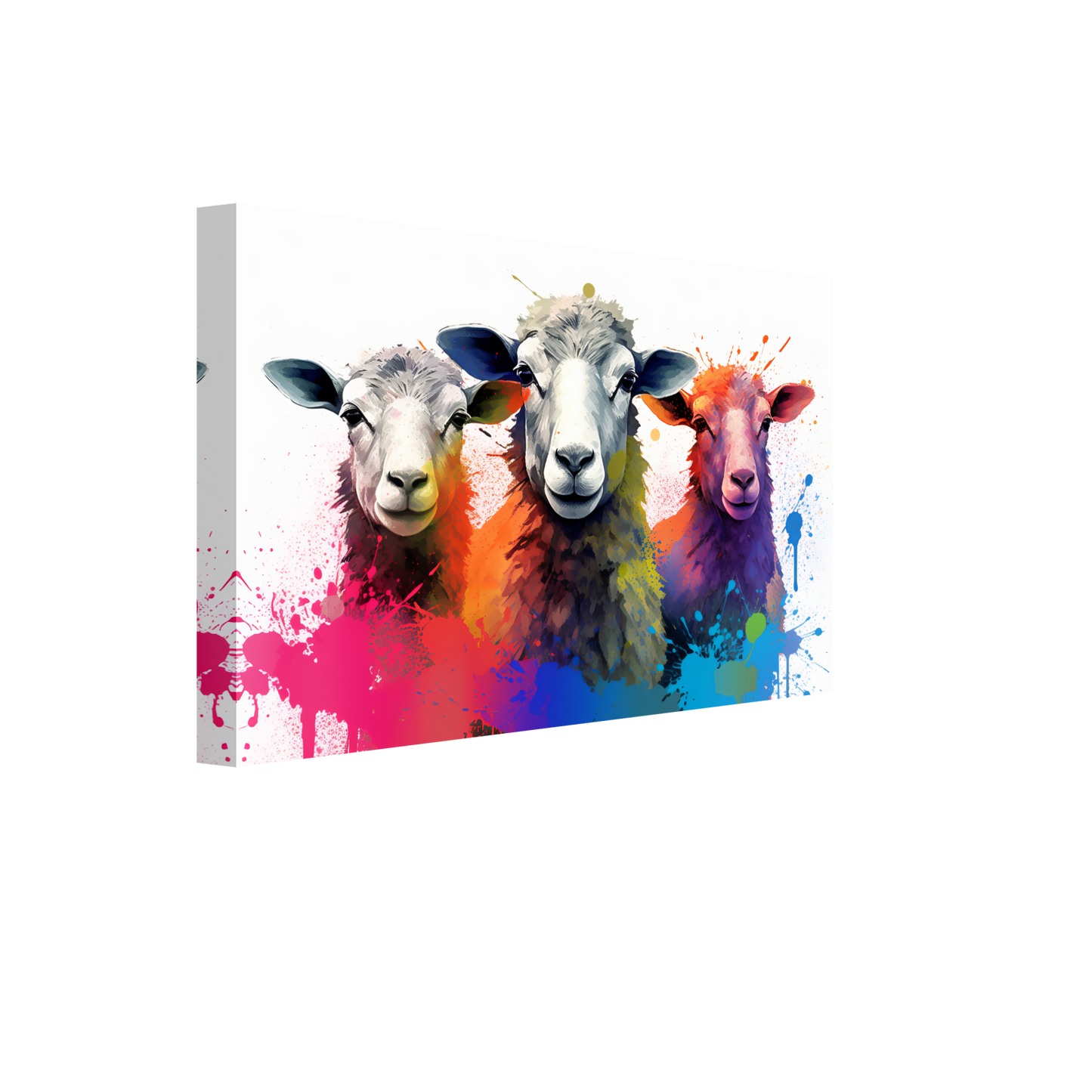 Schafe Schaf Pop-Art (SHEEP24)