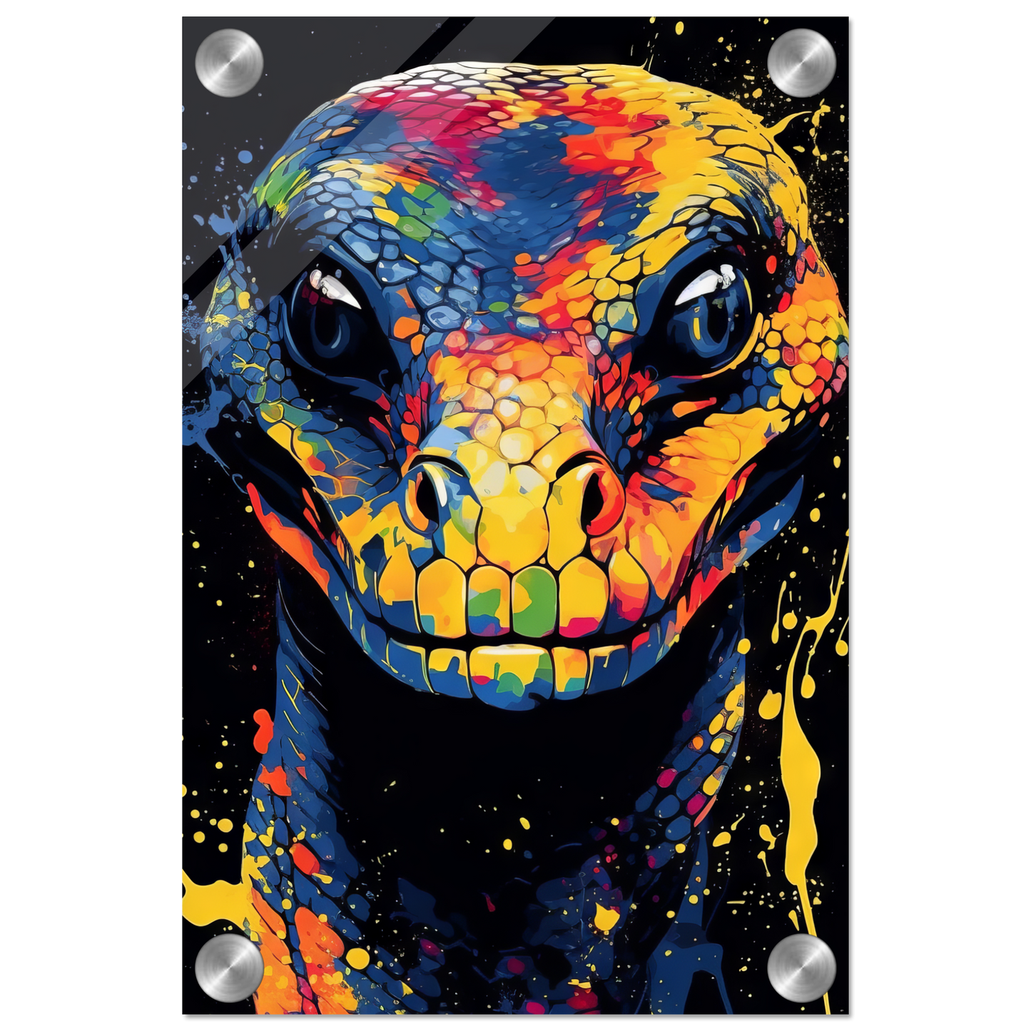 Schlange (Pop-Art) (SNAKE01)