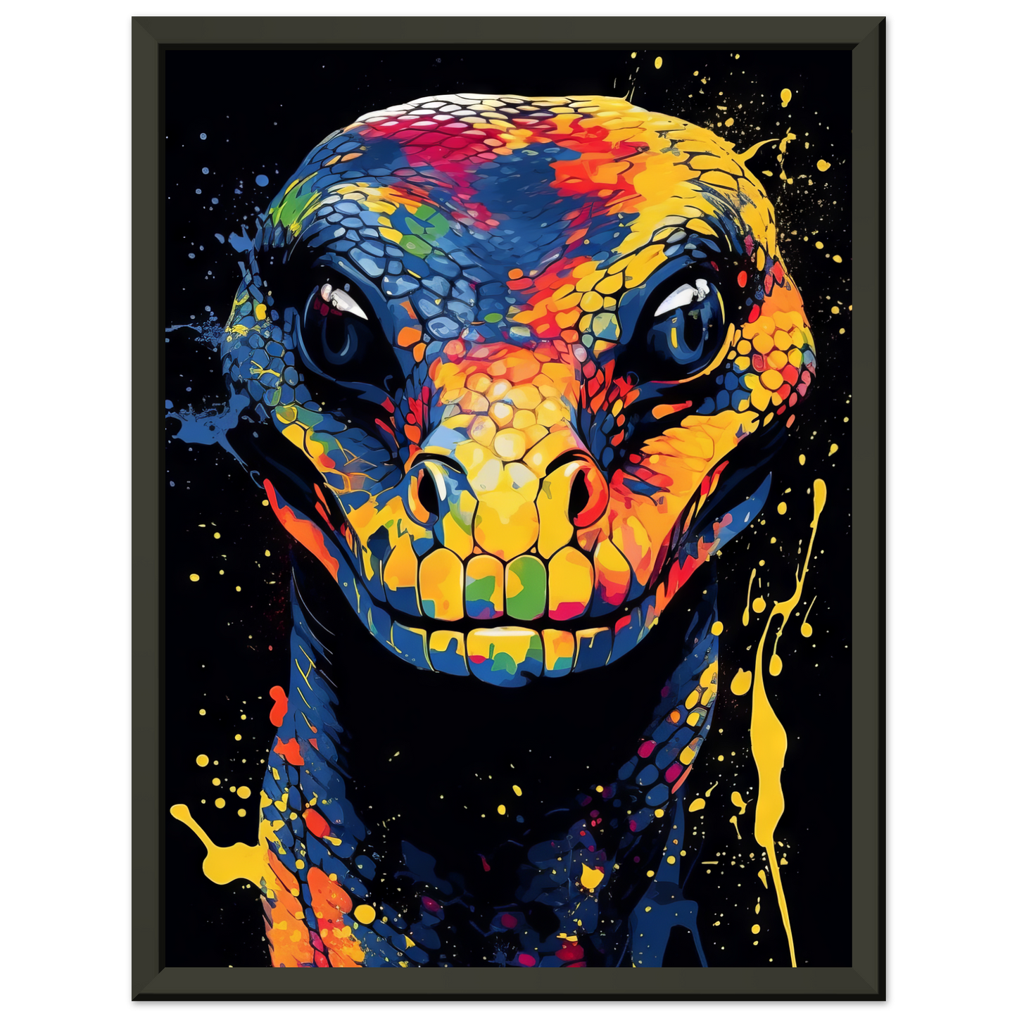 Schlange (Pop-Art) (SNAKE01)