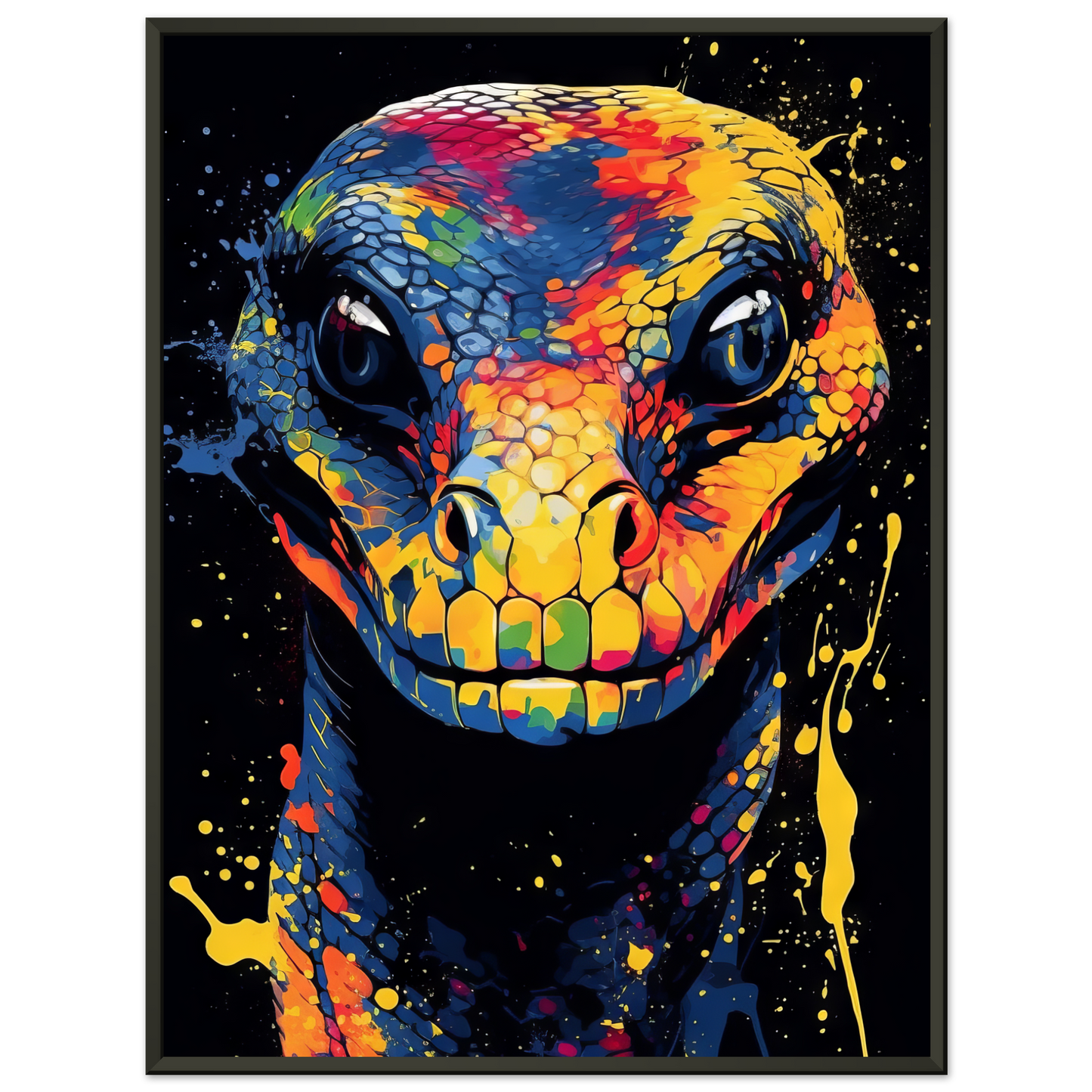 Schlange (Pop-Art) (SNAKE01)