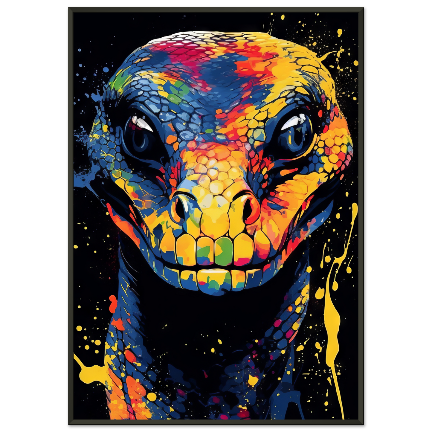 Schlange (Pop-Art) (SNAKE01)