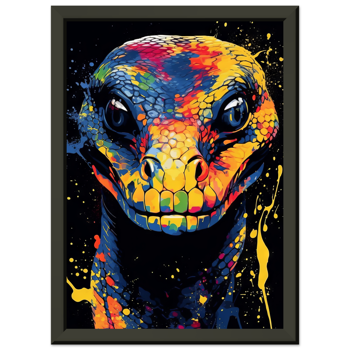 Schlange (Pop-Art) (SNAKE01)