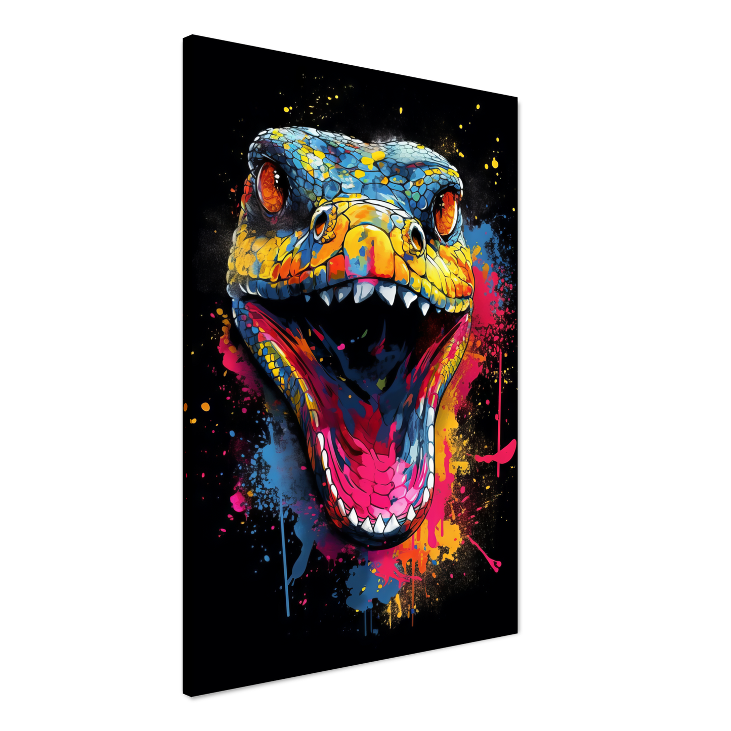 Schlange (Pop-Art) (SNAKE02)