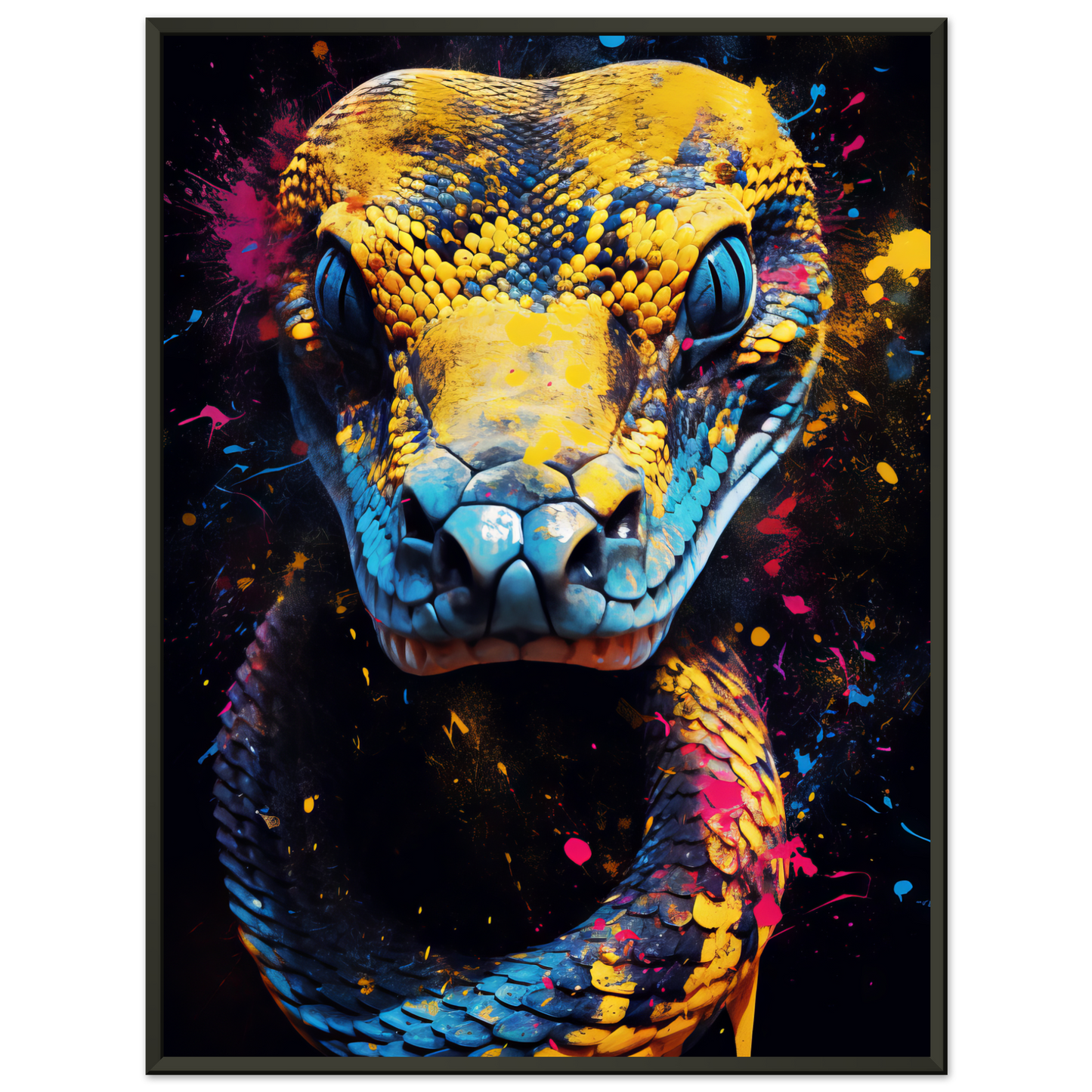 Schlange (Pop-Art) (SNAKE03)
