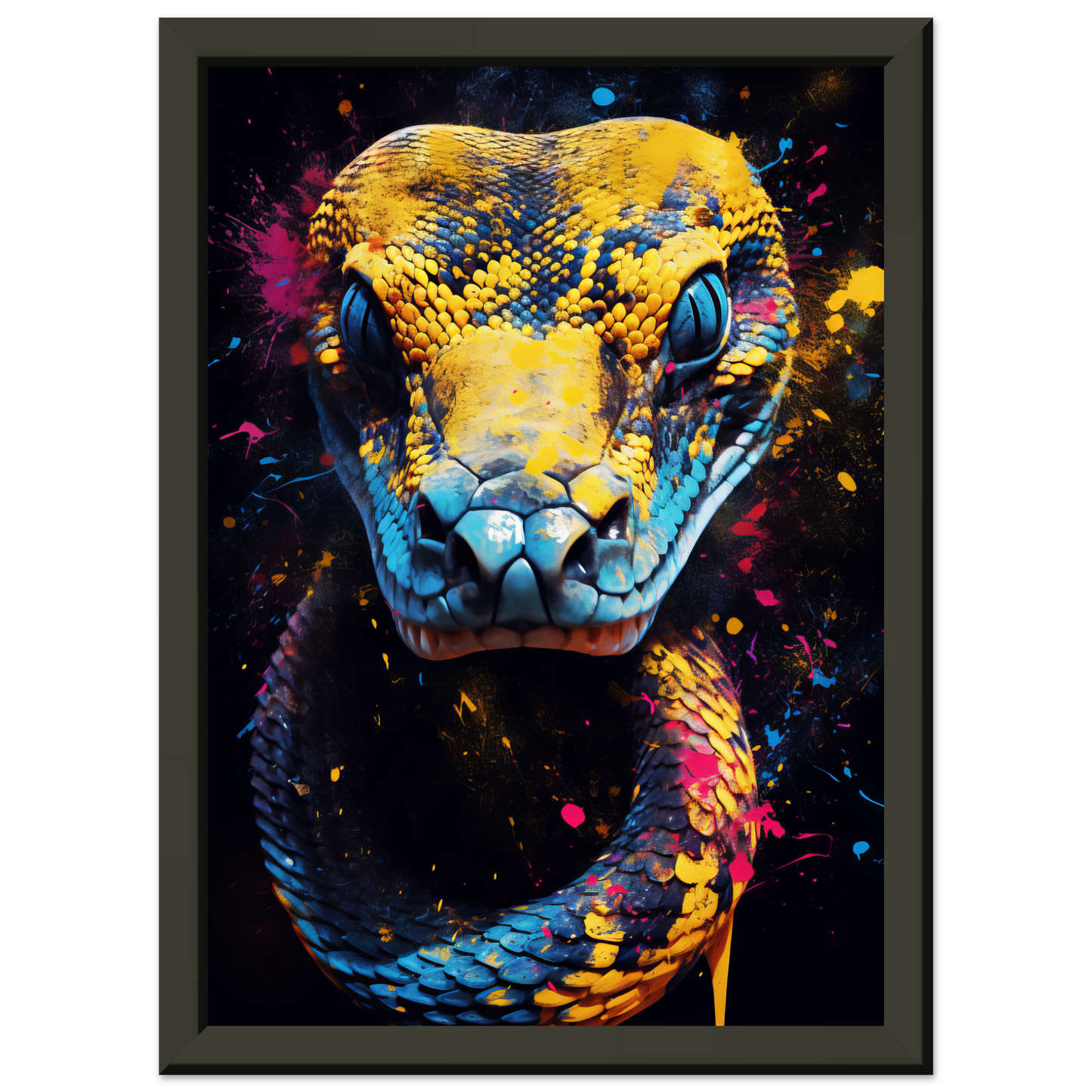 Schlange (Pop-Art) (SNAKE03)