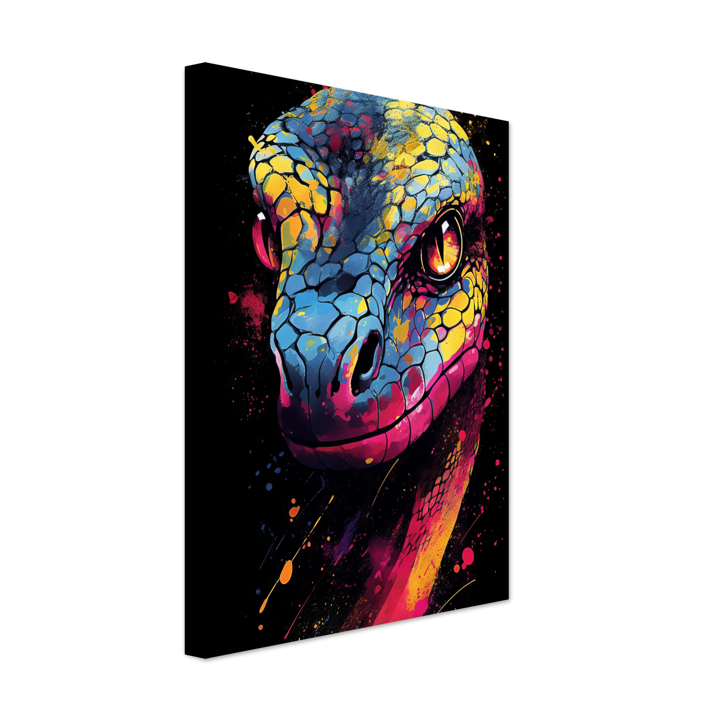 Schlange (Pop-Art) (SNAKE04)