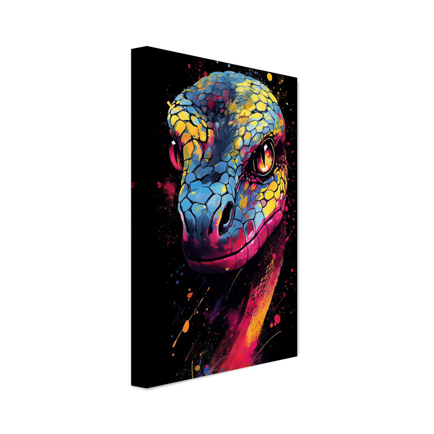 Schlange (Pop-Art) (SNAKE04)