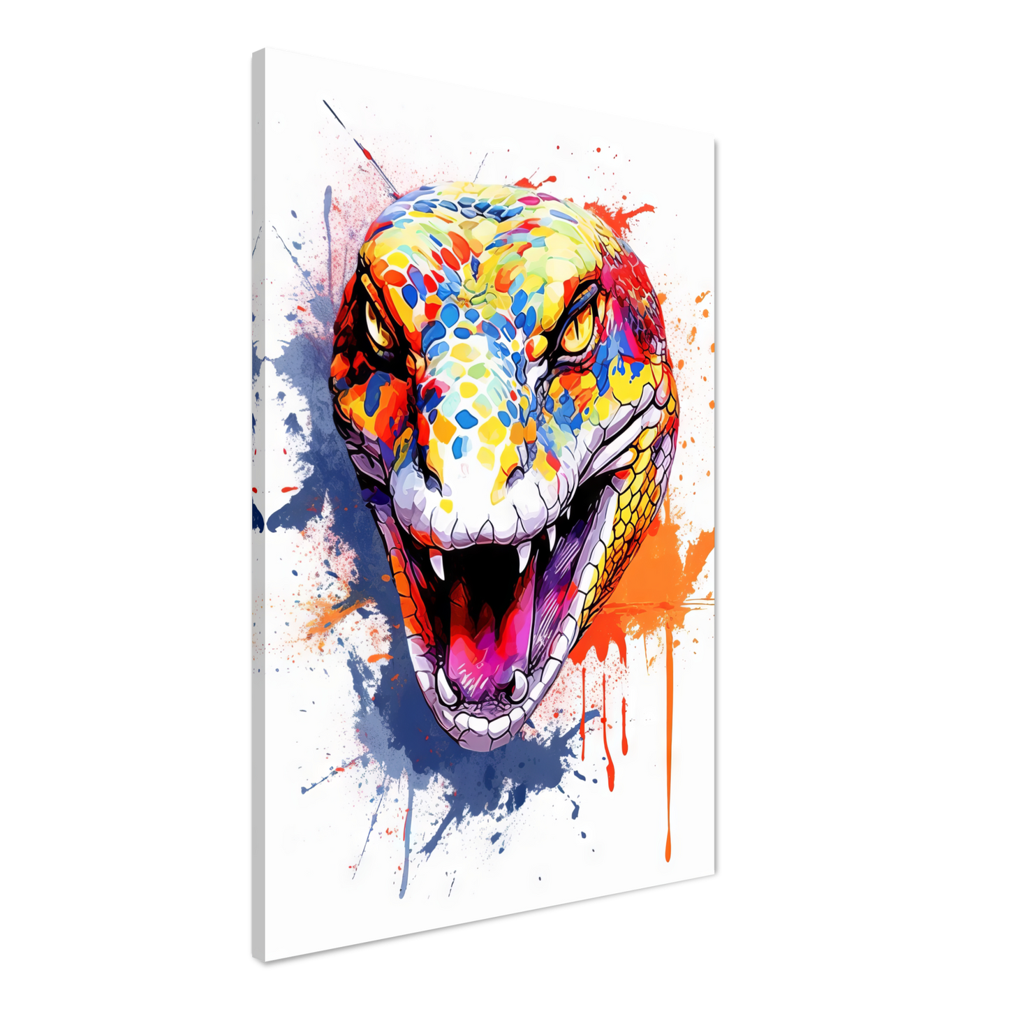 Schlange (Pop-Art) (SNAKE05)