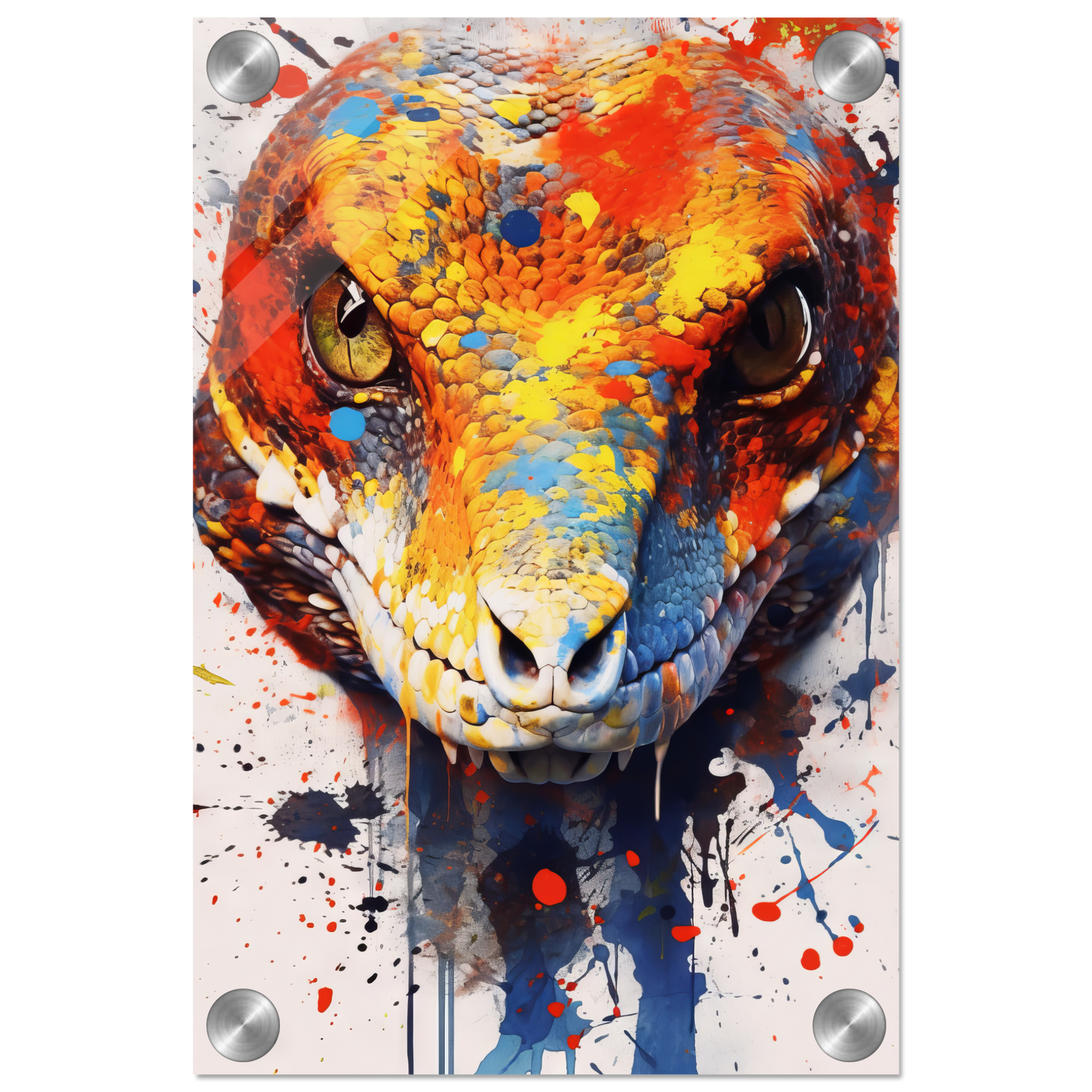 Schlange (Pop-Art) (SNAKE07)