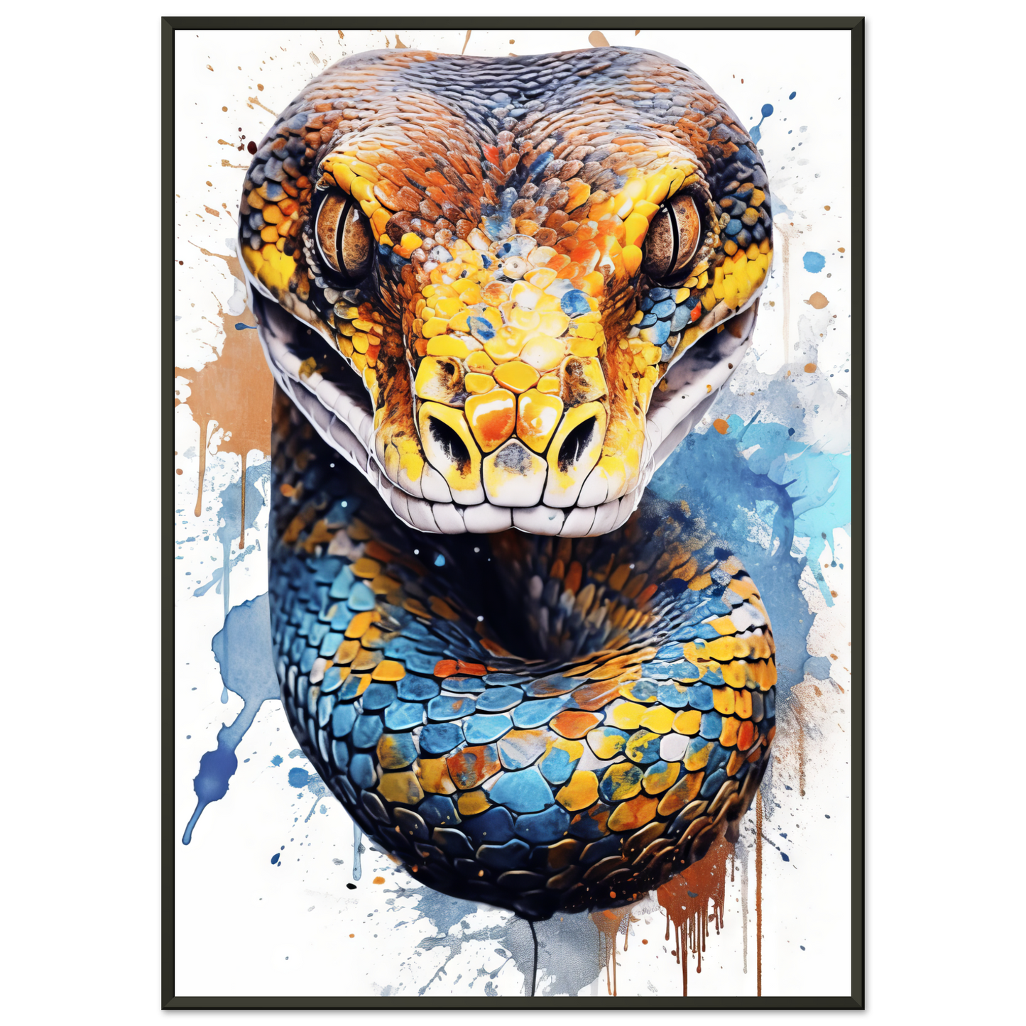 Schlange (Pop-Art) (SNAKE08)
