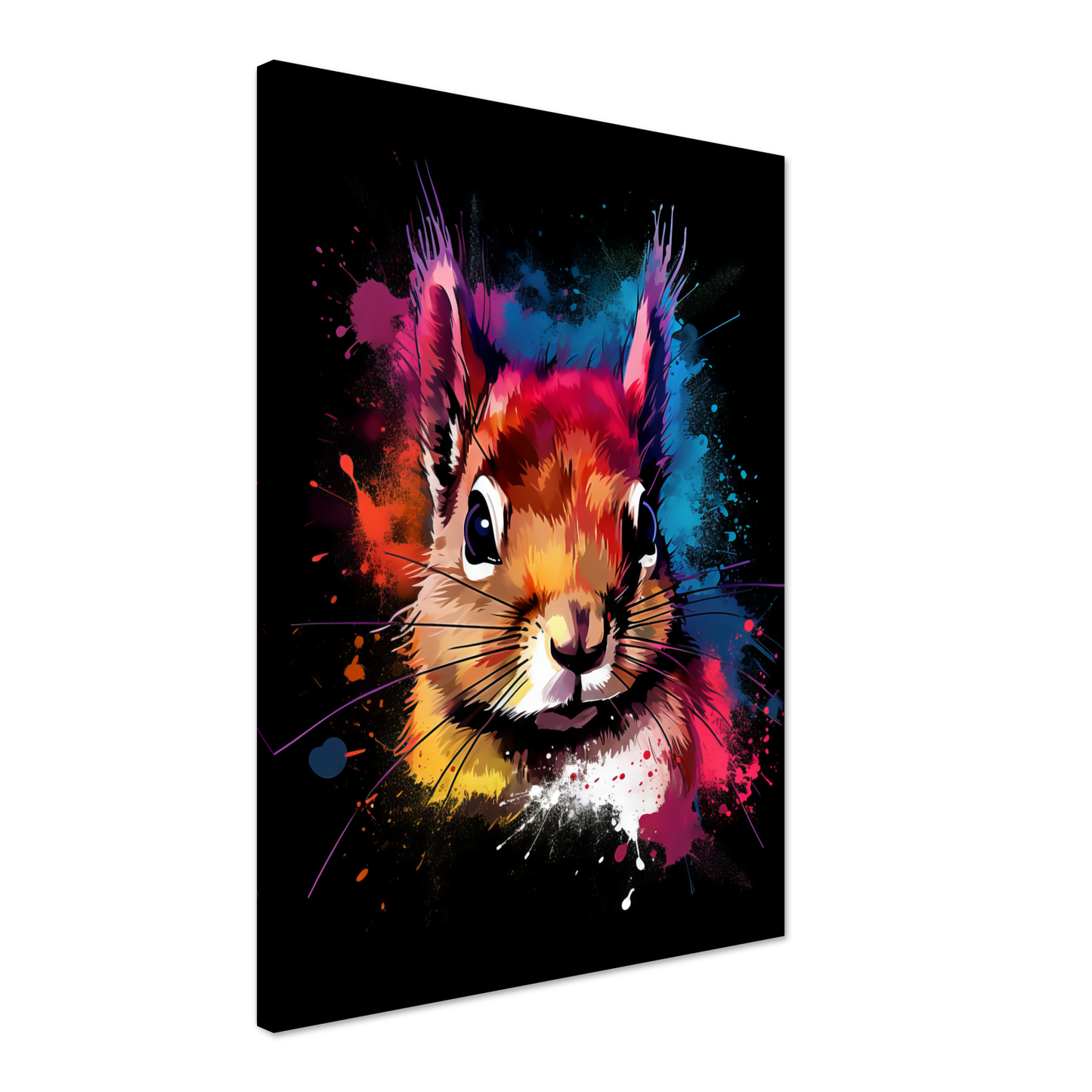 Eichhörnchen Pop-Art (SQUIRREL02)