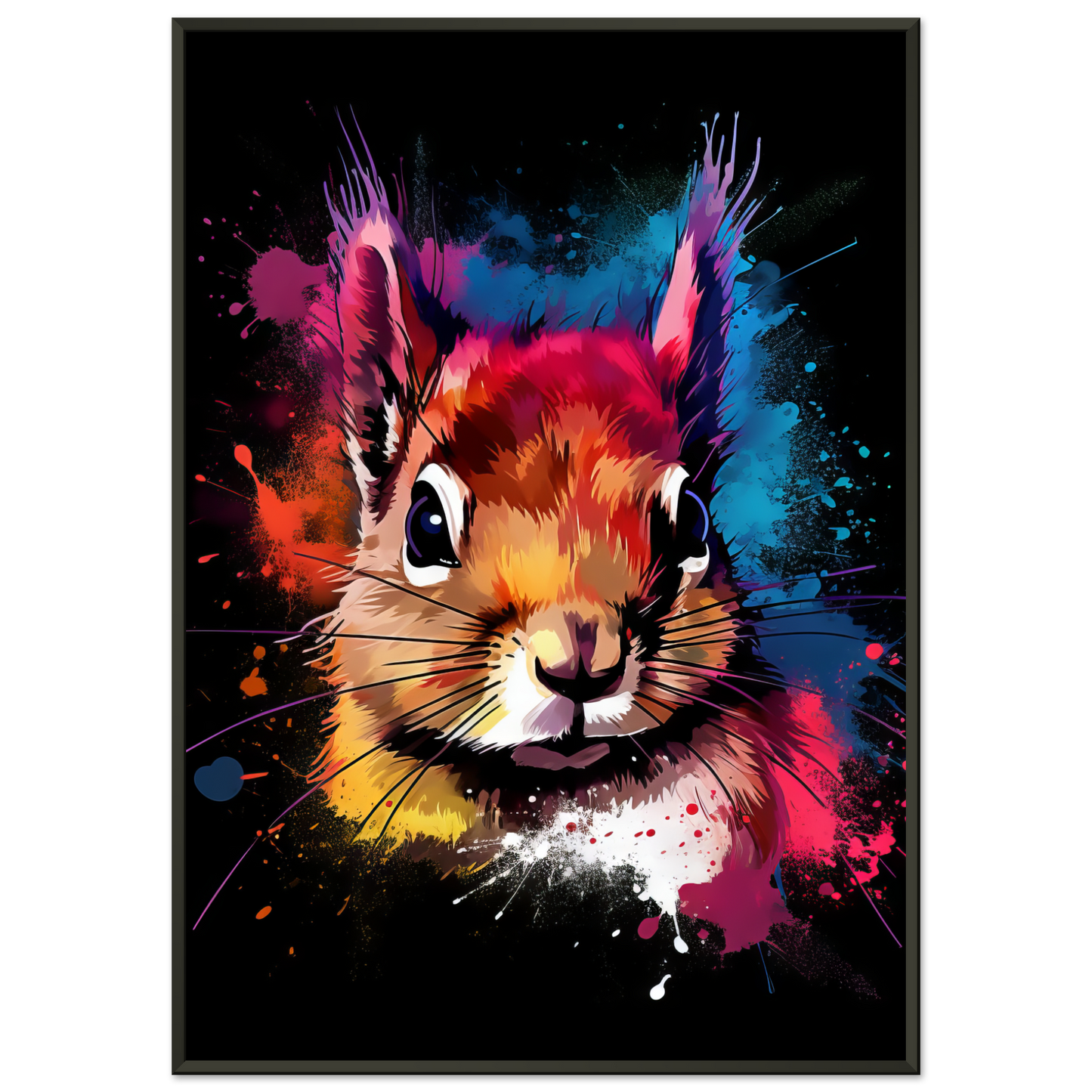 Squirrel pop art (SQUIRREL02)