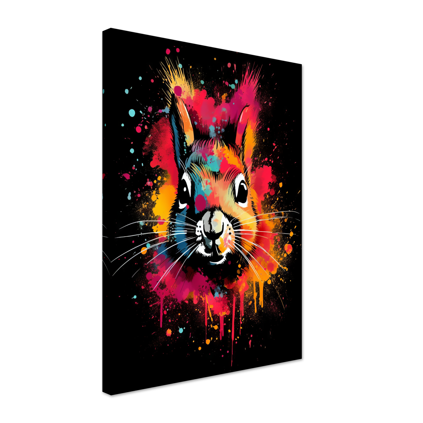 Eichhörnchen Pop-Art (SQUIRREL04)
