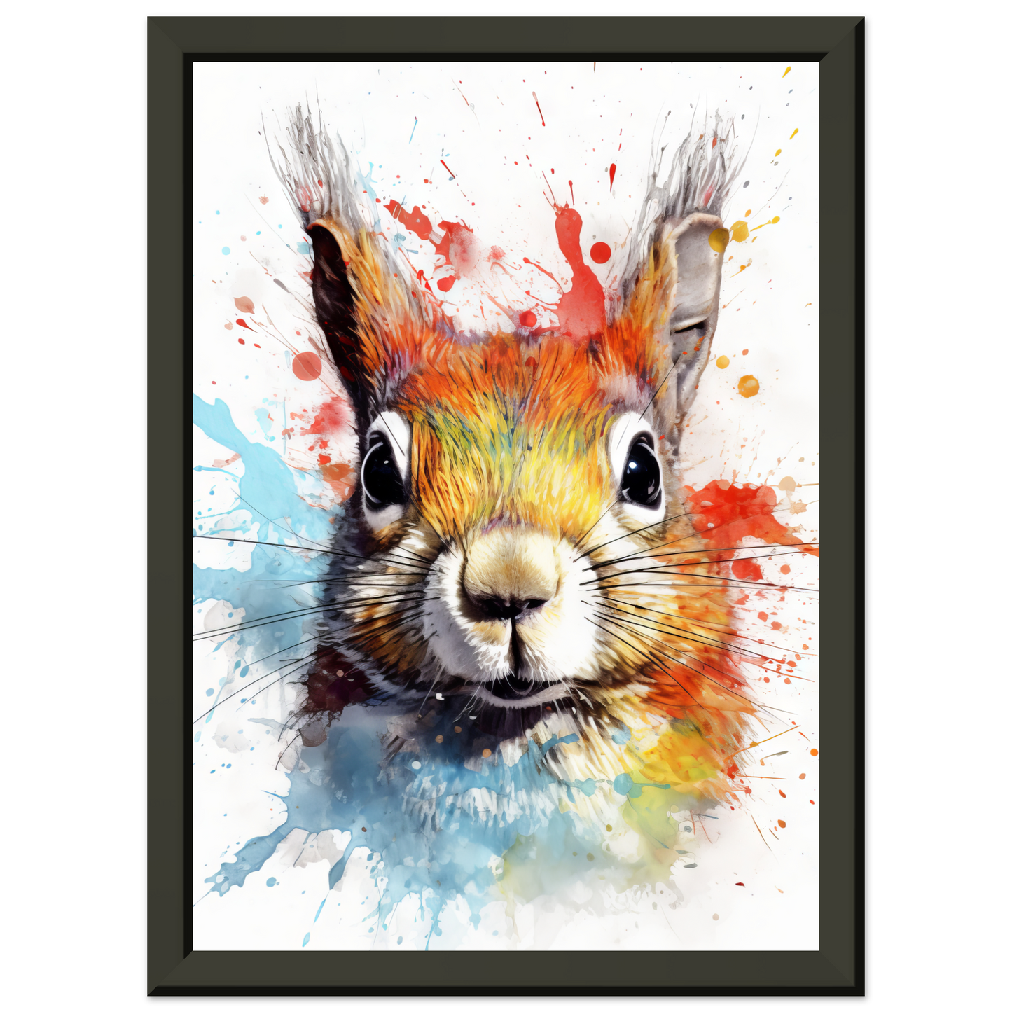 Eichhörnchen Pop-Art (SQUIRREL07)