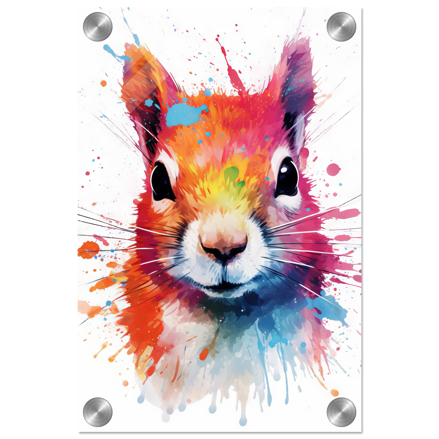Squirrel pop art (SQUIRREL08)