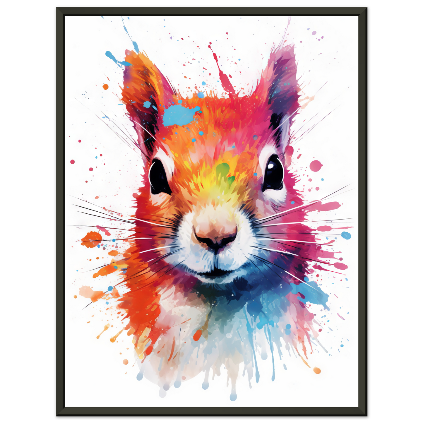 Squirrel pop art (SQUIRREL08)