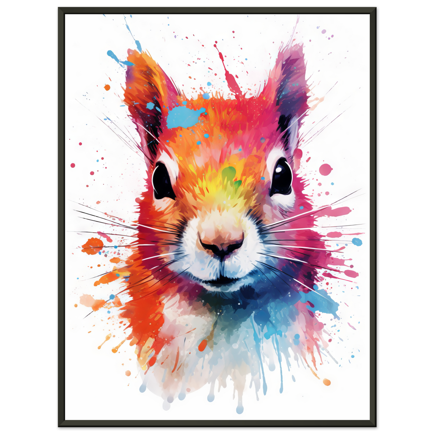 Squirrel pop art (SQUIRREL08)