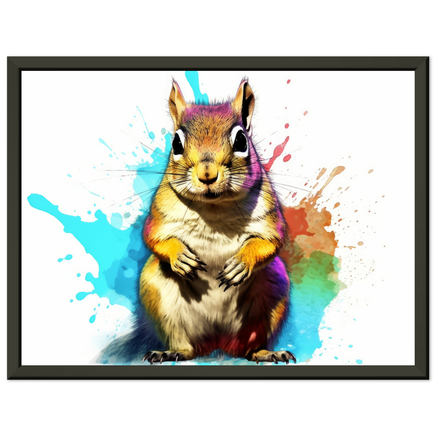 Streifenhörnchen Pop-Art (SQUIRREL11)